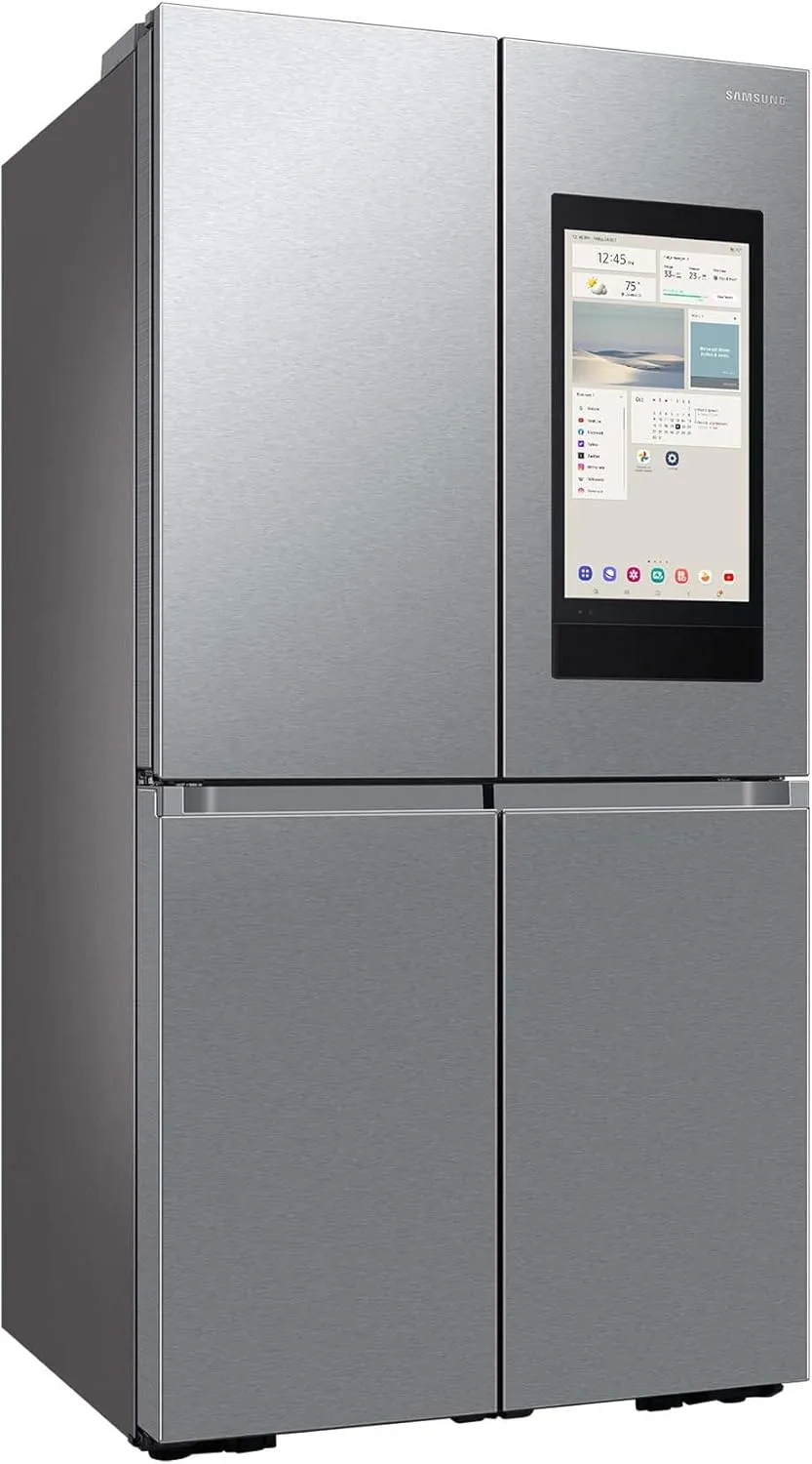 Samsung RF65DG9H0ESREF Family Hub French-Door-Kühlschrank mit Gefrierfach, 183 cm, 636 l, AI Food Manager, SmartThings …