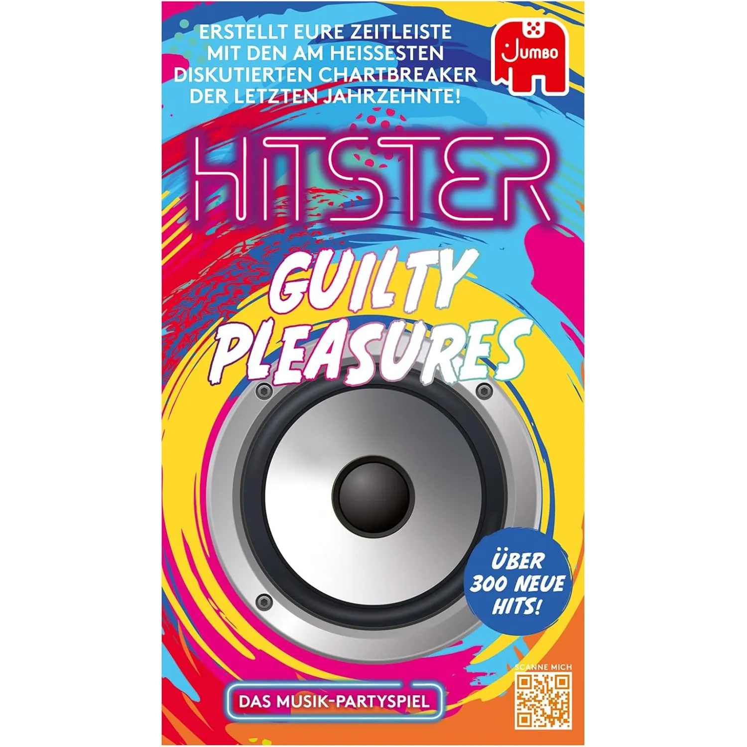 Hitster Guilty Pleasures EIN Party- und Kartenspiel - Deutsch (DE)