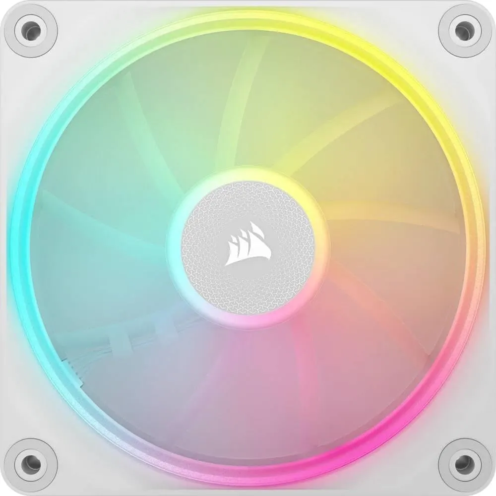 CORSAIR iCUE LINK LX120 RGB 120mm PWM-Lüfter Dreierpack – Dual Light Loops – Inklusive iCUE LINK System Hub – CORSAIR A…