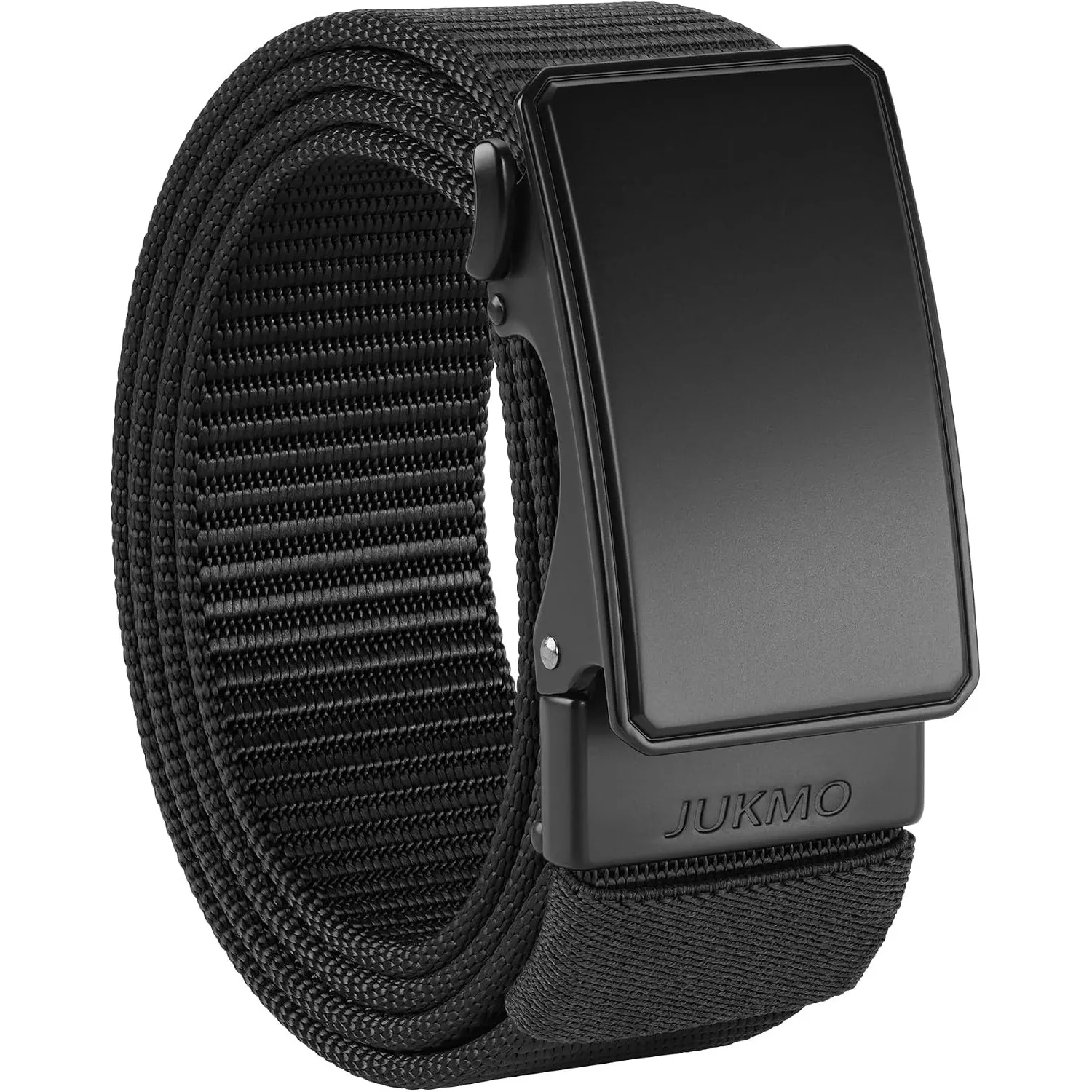 JUKMO Automatik Gürtel Herren, 3,8cm Nylon Ratsche Freizeit für Jeans