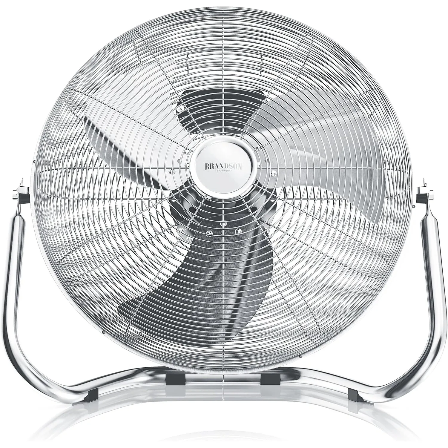 Brandson - Windmaschine Retro Stil 200 Watt - Sieger Ventilatoren und Luftkühler 2026 - Standventilator 57 cm - Bodenve…