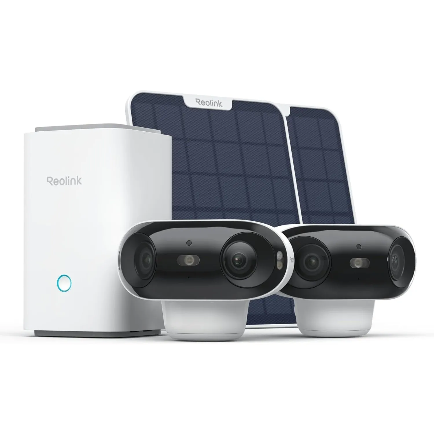 Reolink Solar Überwachungskamera Aussen Akku Kabellos, 2.4/5GHz Wi-Fi 6