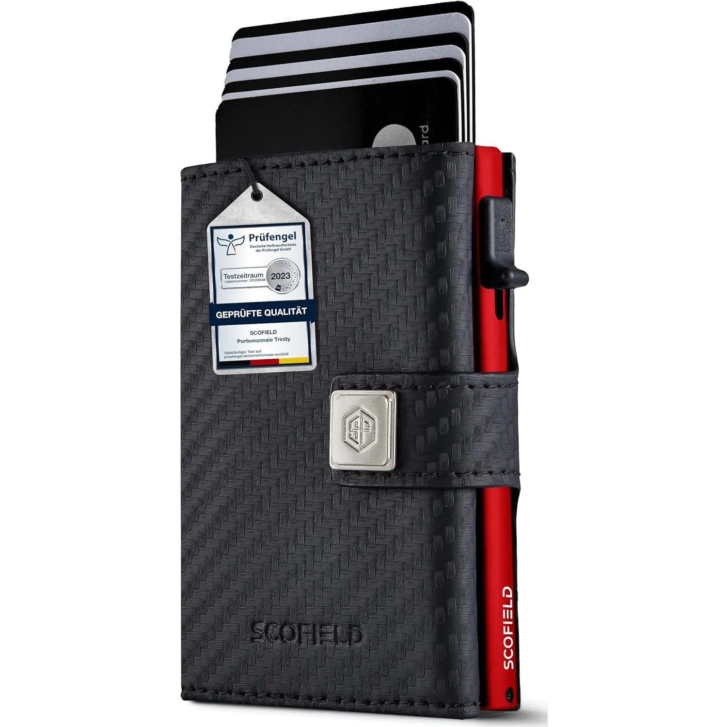 SF SCOFIELD Geldbörse Herren | Portmonee Herren für 11-12 Karten | Geldbeutel RFID Schutz | Portemonnaie | Wallets for …