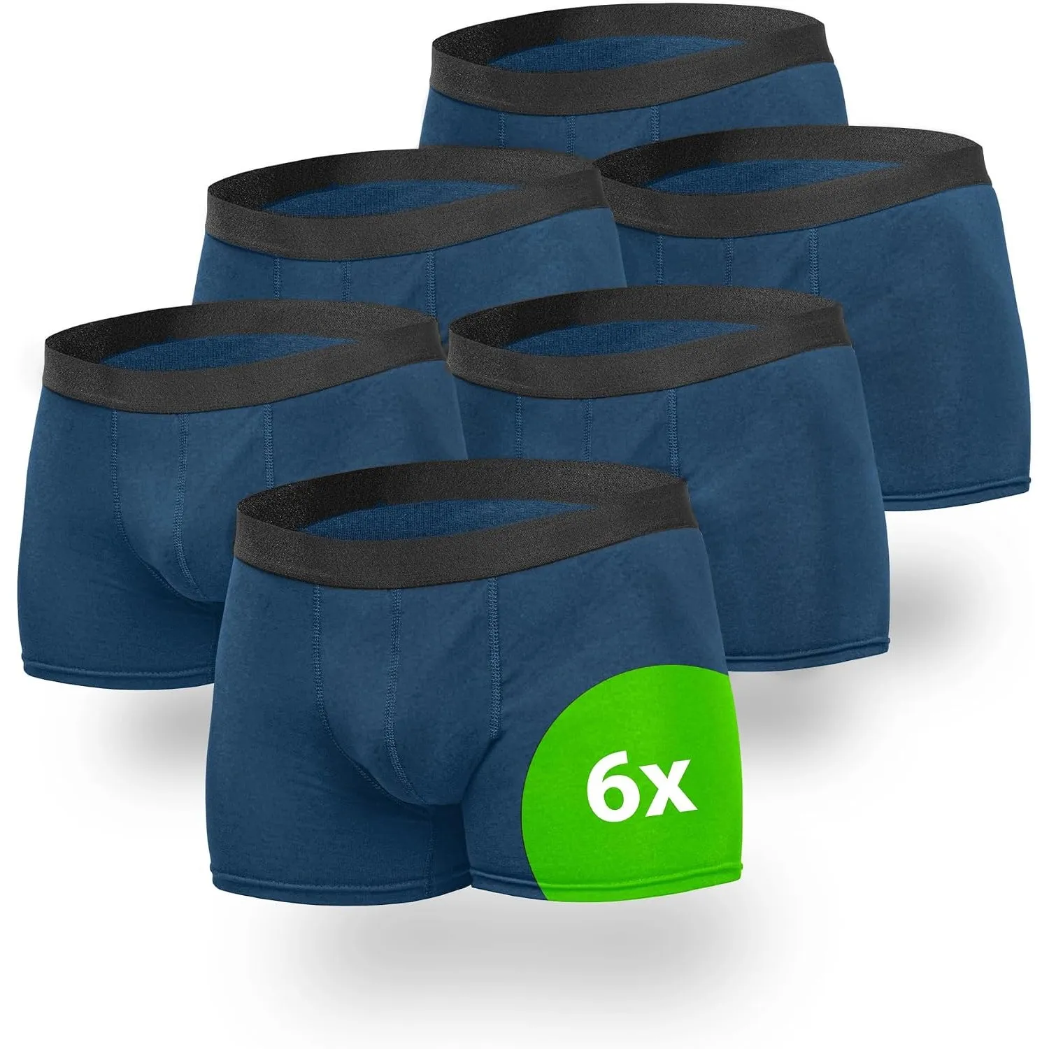 Kemes Boxershorts Herren Baumwolle 6er Pack Ohne kratzenden Zettel Unterhosen Männer Unterwäsche (Gr. S - XXL)