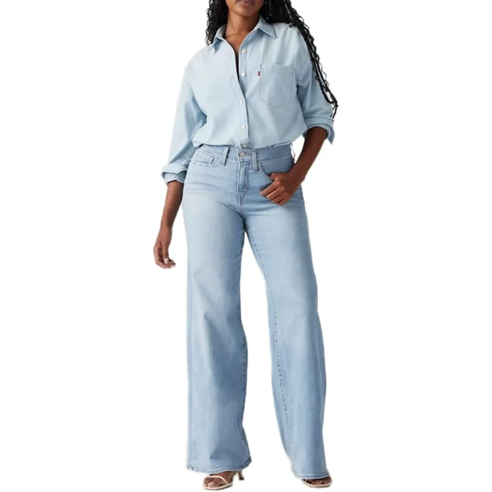 Levi's Damen 318 Shaping Wide Leg Jeans