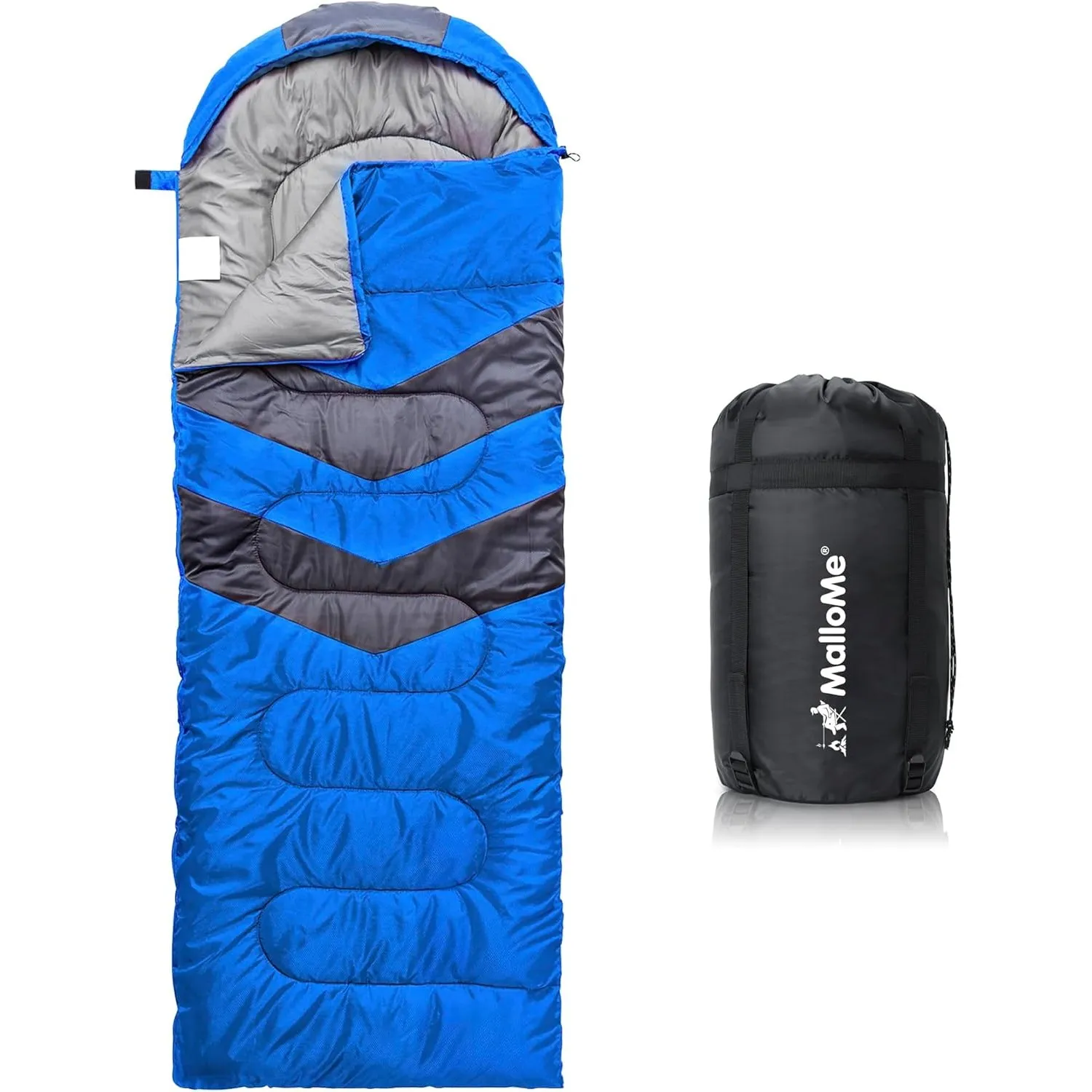 MalloMe Schlafsack Outdoor - Schlafsack Erwachsene und Kinder - Schlafsack Winter, Schlafsäcke, Camping Sleeping Bag, D…