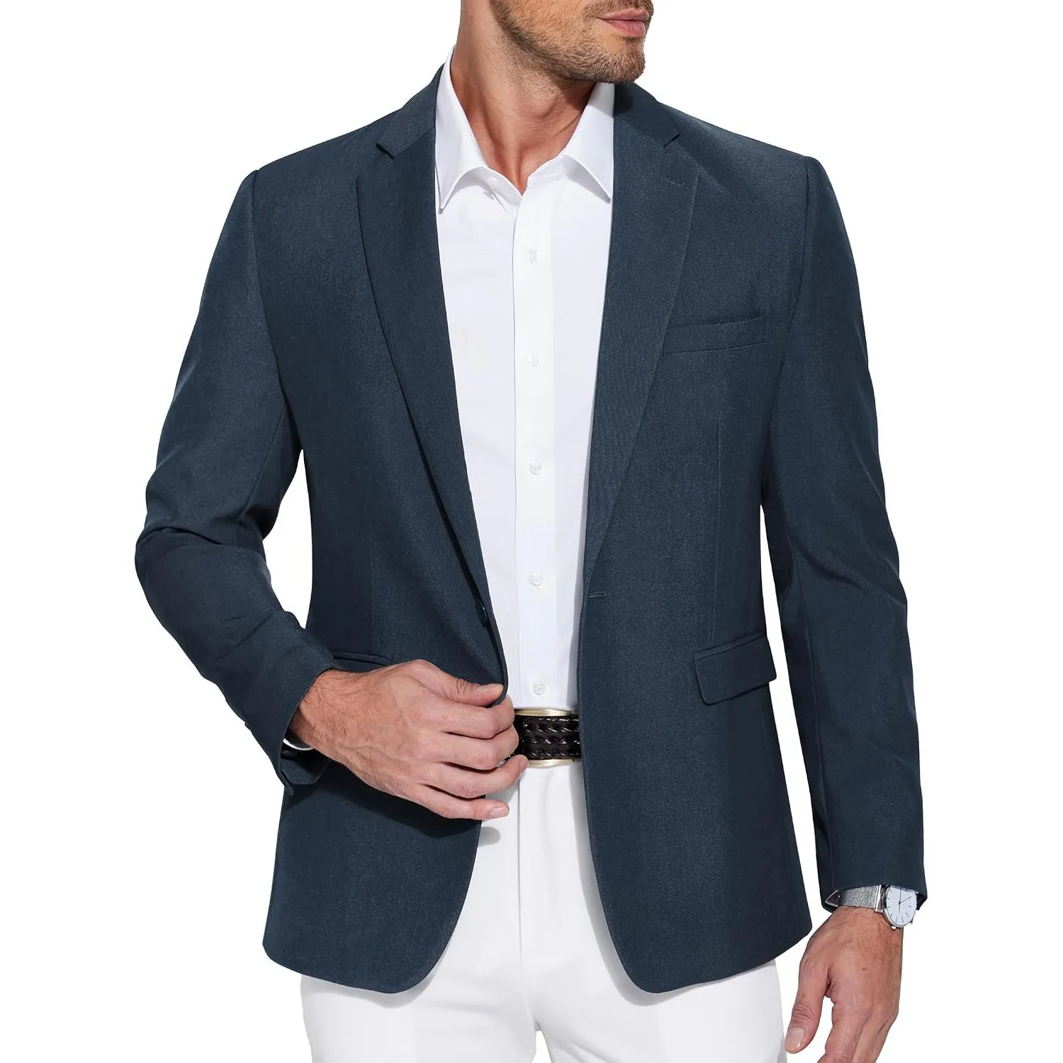 COOFANDY Herren Sakko Sportlich Blazer Business Freizeit Anzugjacken