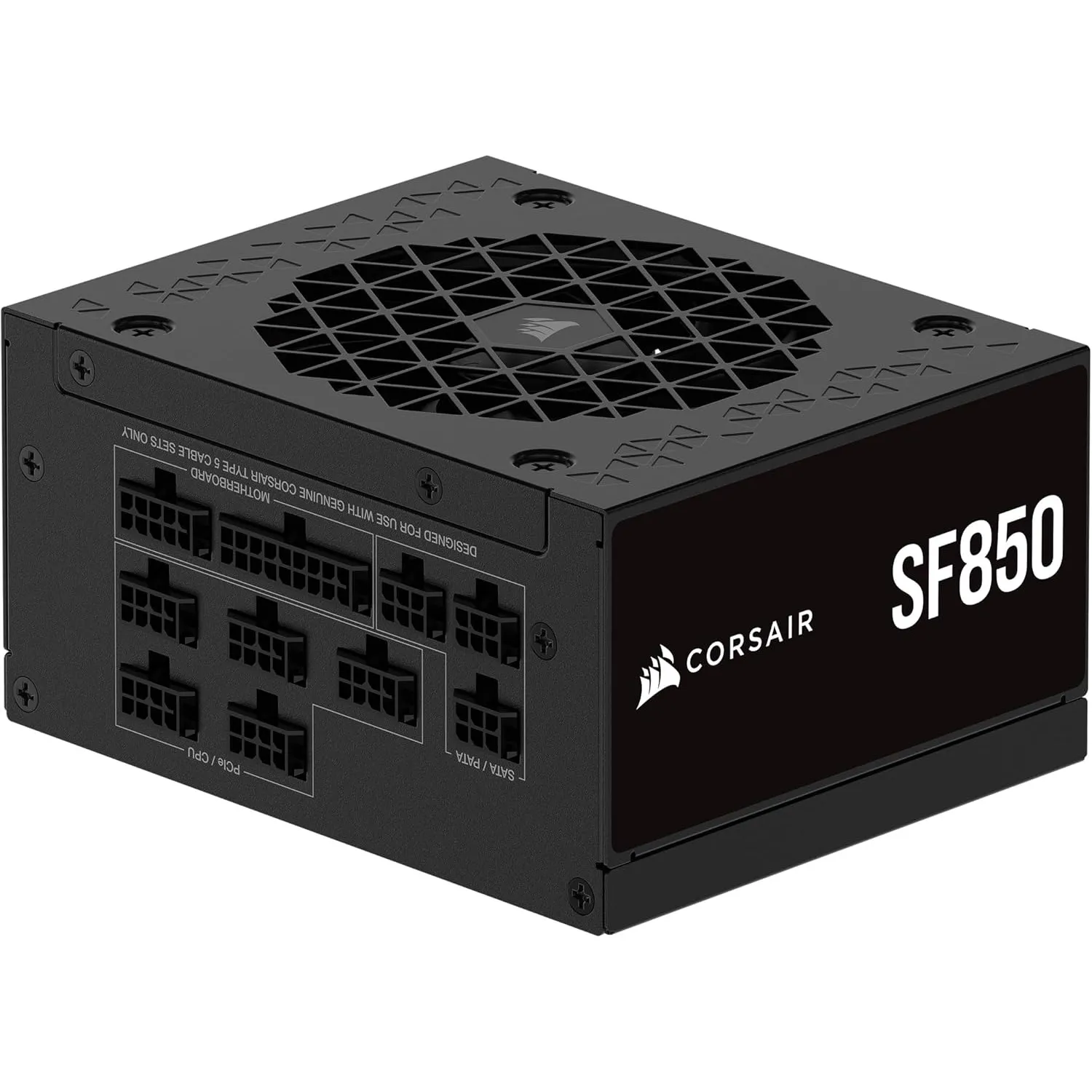 CORSAIR SF850 (2024) Vollständig Modulares Geräuscharmes 80 PLUS Platinum ATX-Netzteil – ATX 3.1-Kompatibel – PCIe 5.1-…