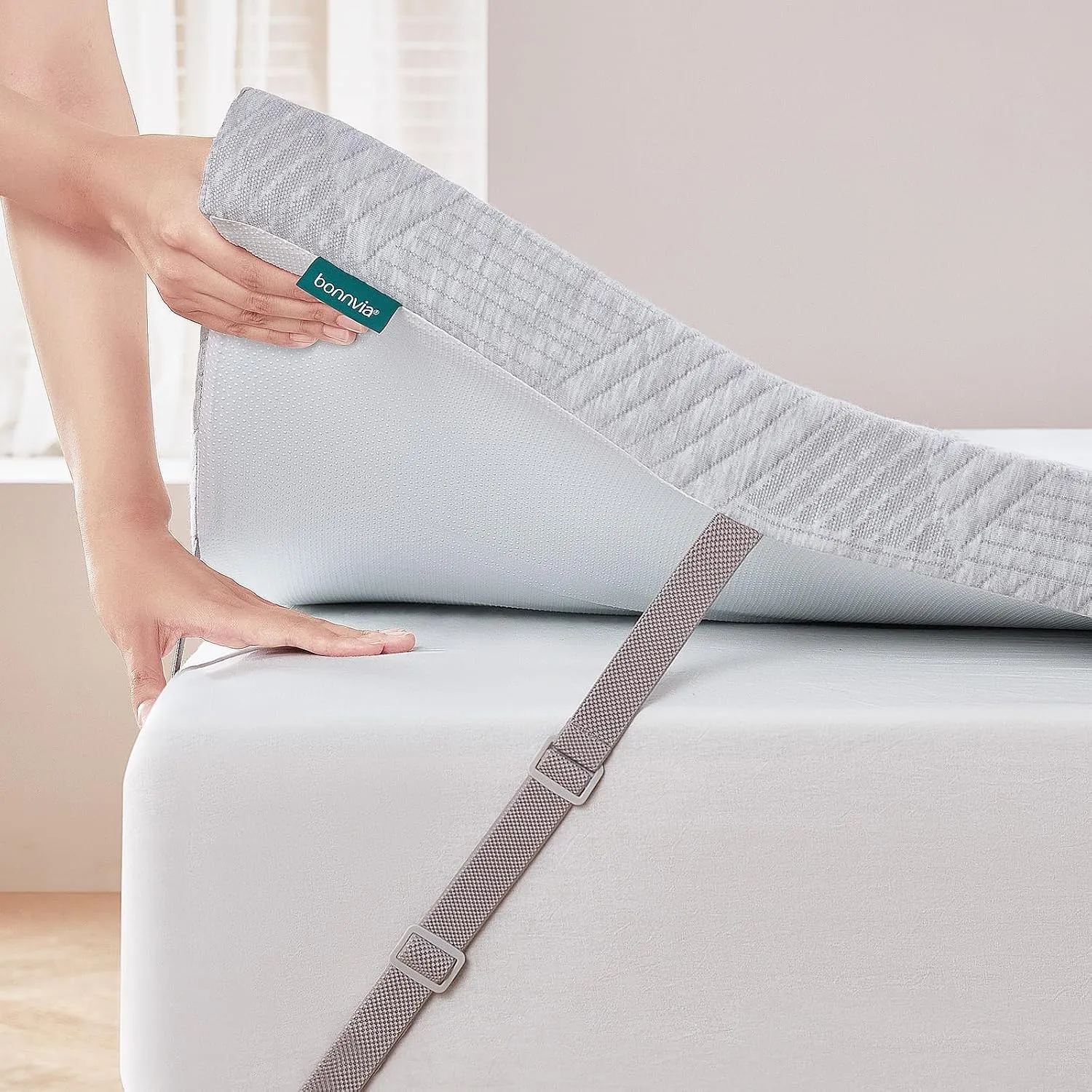 Topper 160x200cm H3/H4 Memory Foam 7 cm Höhe Matratzentopper