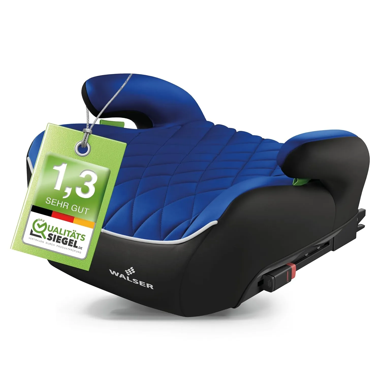 WALSER Premium Kinder Sitzerhöhung Auto ISOFIX, Qualitätssieger Sehr Gut* Kindersitz Auto 125-150 cm, Kindersitzerhöhun…