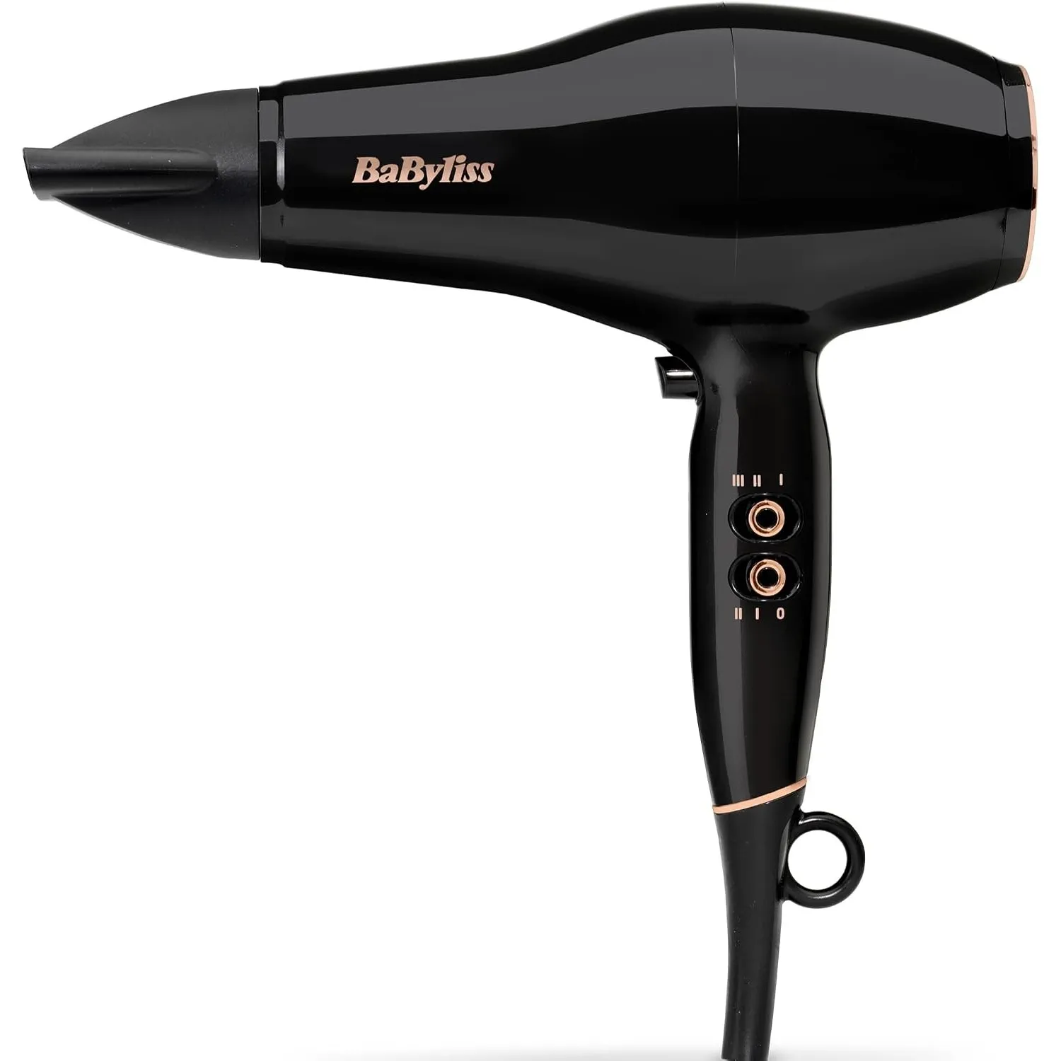 BaByliss Haartrockner Pro Power – Leistungsstarker 2300W Föhn, Professioneller Salon-AC-Motor, Anti-Frizz Ionen-Technol…