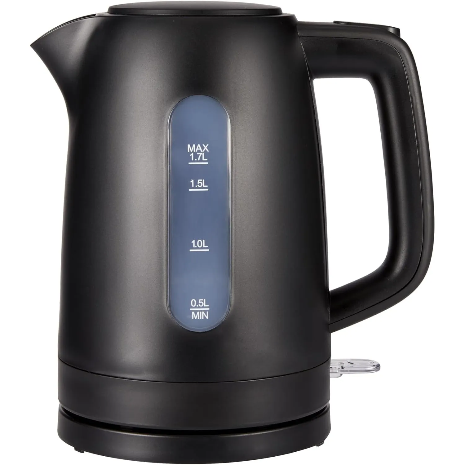 Amazon Basics Wasserkocher 1,7L, 2200W, BPA-frei, 360° Basis, Automatische Abschaltung, Herausnehmbarer Kalkfilter, Mat…