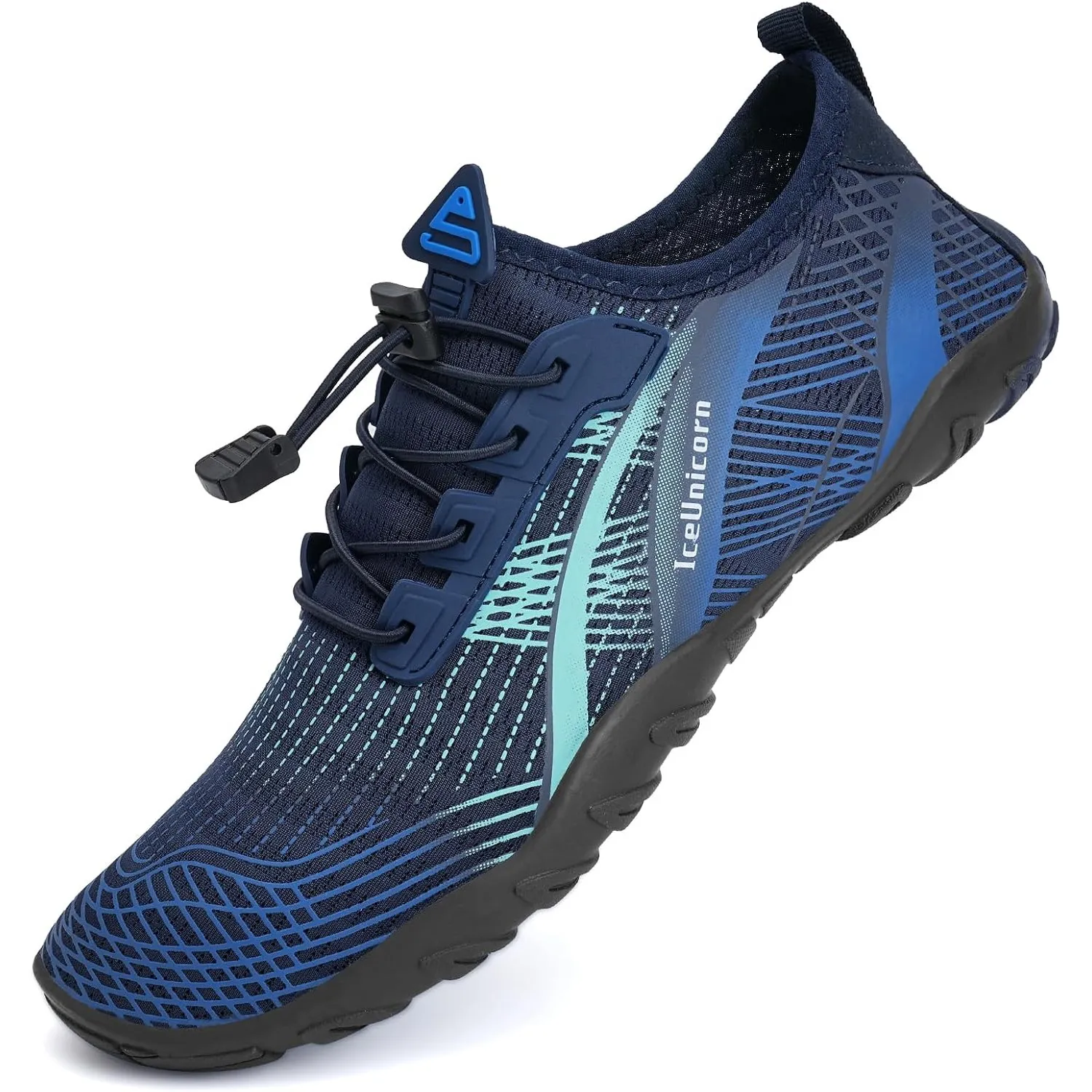 IceUnicorn Strandschuhe Badeschuhe Damen Herren Schwimmschuhe Aquaschuhe Sommer Schnell Trocknend Surfschuhe