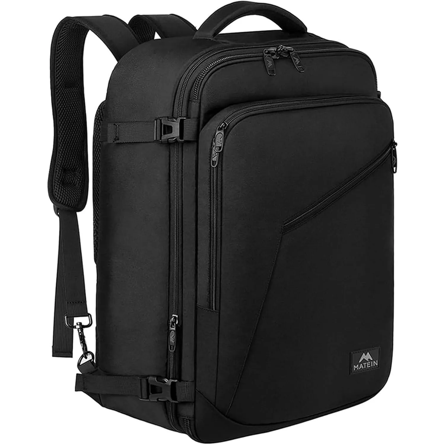 MATEIN Ryanair Handgepäck 40x30x20, Handgepäck Rucksack Flugzeug Herren 24L, Erweiterbar Rucksack 40x30x20 Ryanair Euro…