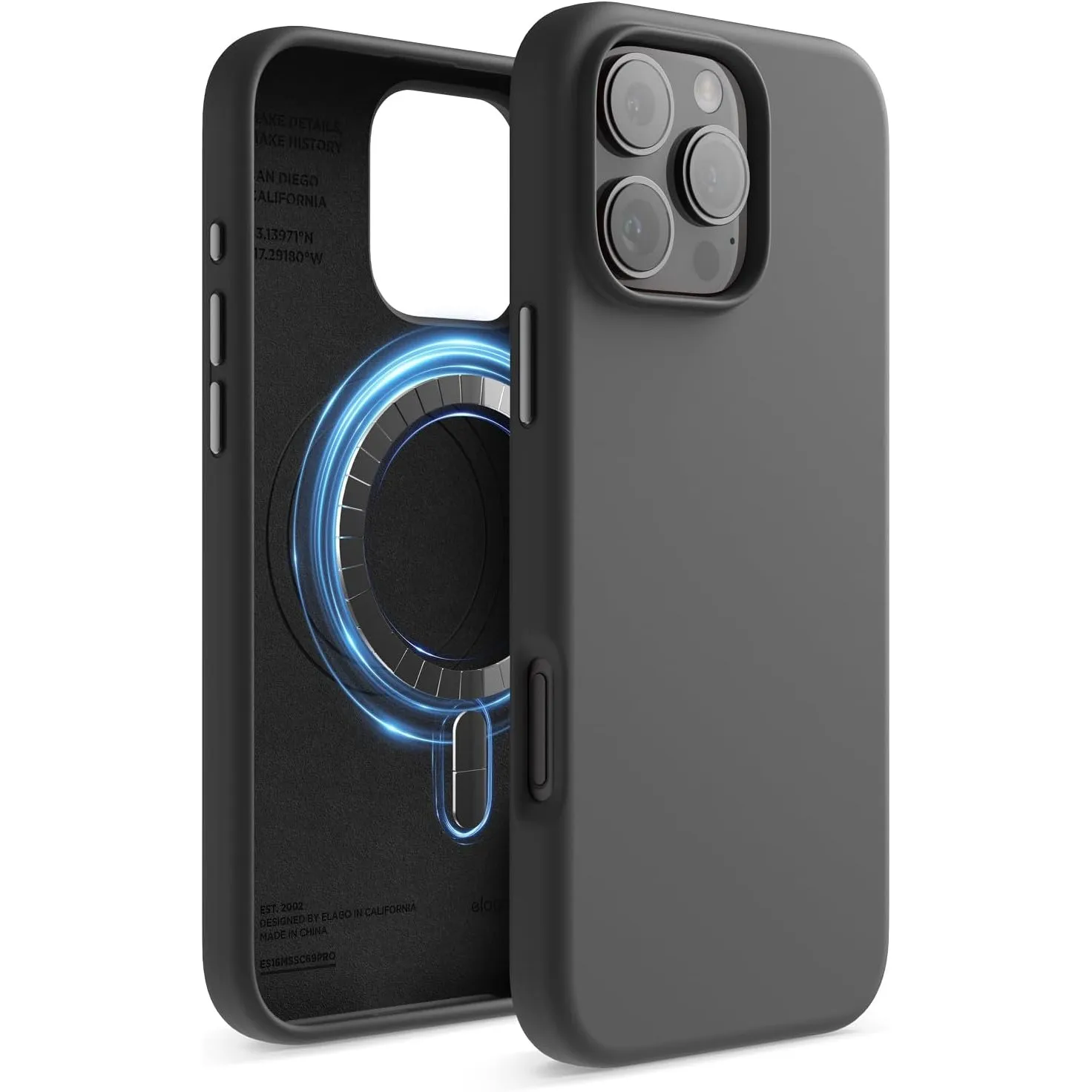 elago Magnetische Silikon Hülle für iPhone 16 Pro Max
