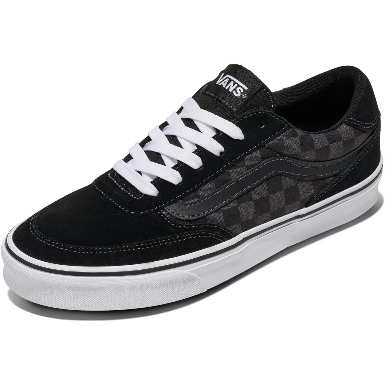 Vans Herren Turnschuhe Brooklyn Aus Wildleder, Black/Asphalt