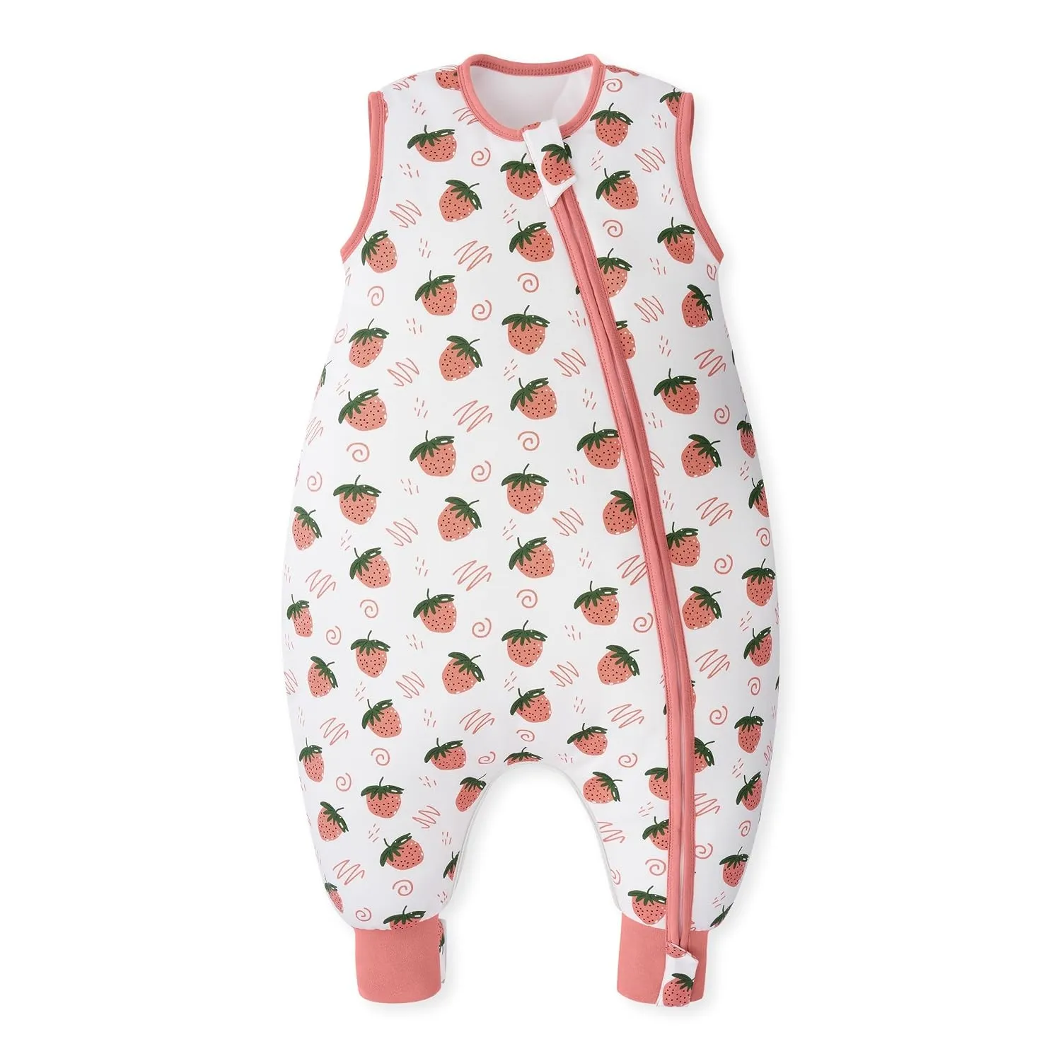 Unnivoll Baby Schlafsack mit Füßen 2,5 Tog Winterschlafsack Baby Baumwolle Schlafsack mit Beinen Babyschlafsack Warm un…