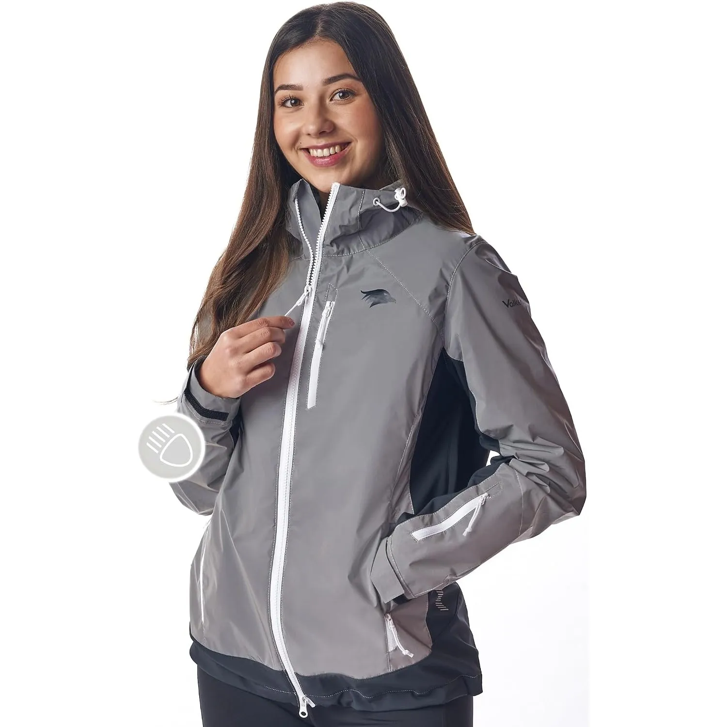 Valkental VERTEX Funktionsjacke Damen, Reflektierend