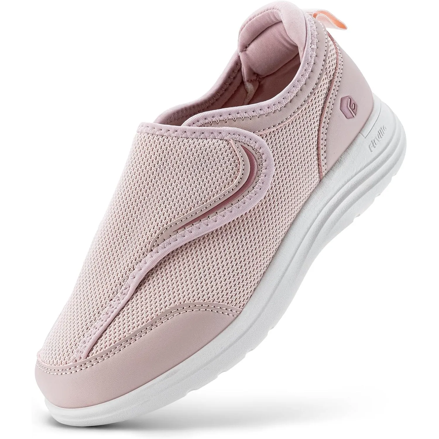FitVille Extra Weit Senioren Hausschuhe Damen Gesundheitsschuhe mit Klettverschluss Bequeme Sneaker Verbandsschuhe mit …