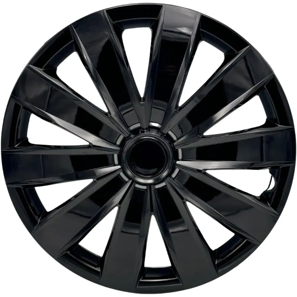 TRIMAK Radkappen Radzierblenden 16 Zoll 4er Set Schwarz Klassik-Design