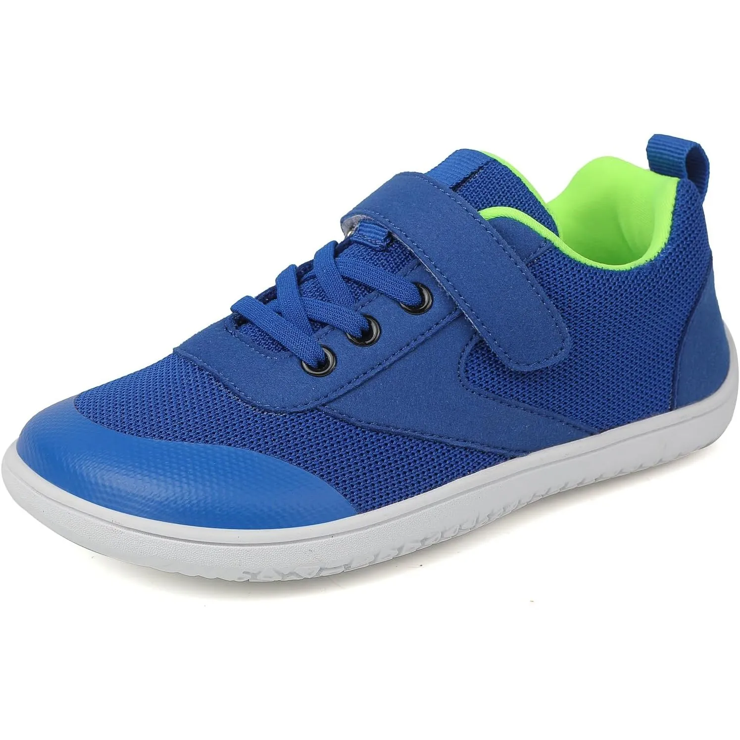 Unisex Kinder Barfußschuhe Breite Junge Mädchen Minimalistische mit Klettverschluss Laufschuhe für Fitness Traillauf Fr…
