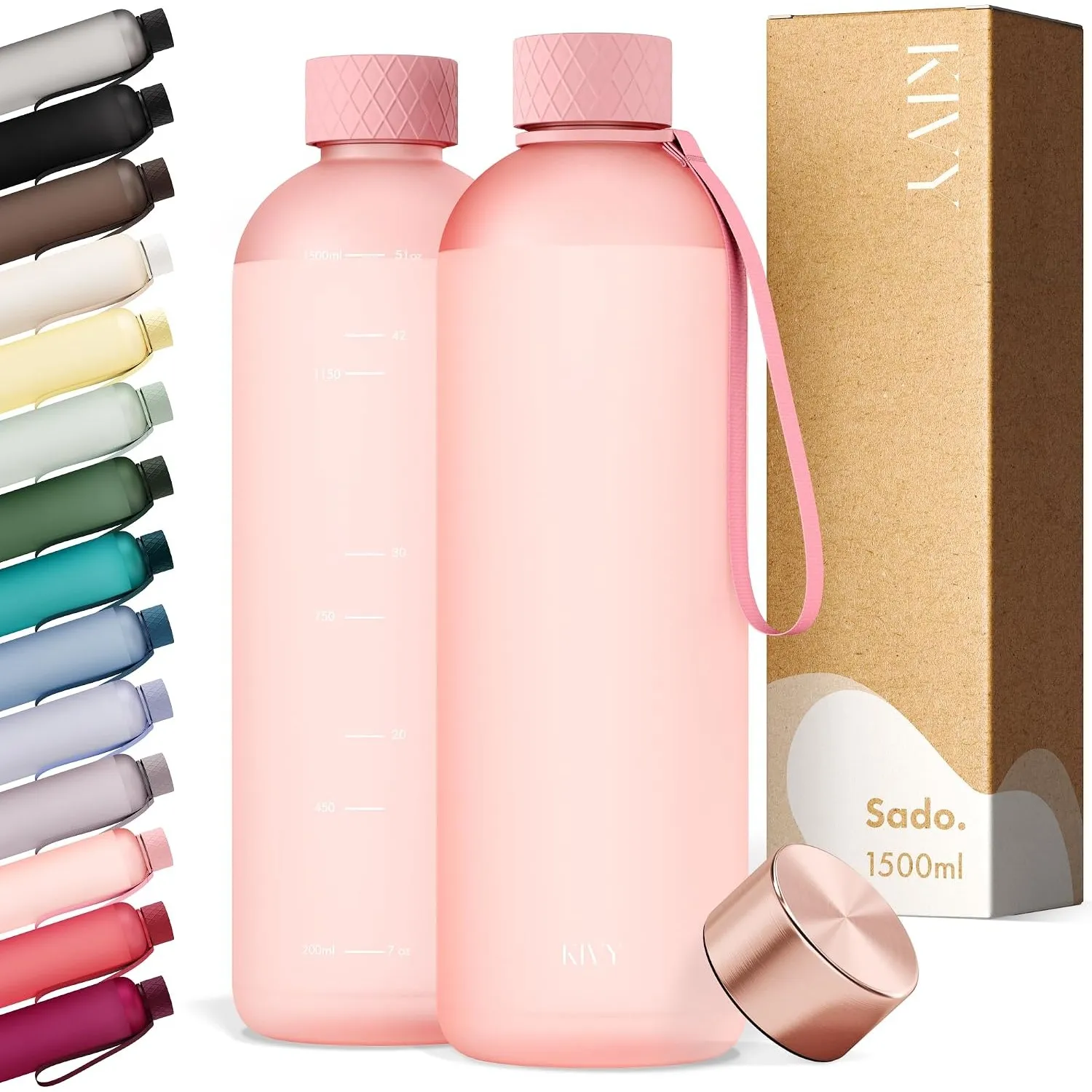 KIVY Trinkflasche 1,5 Liter