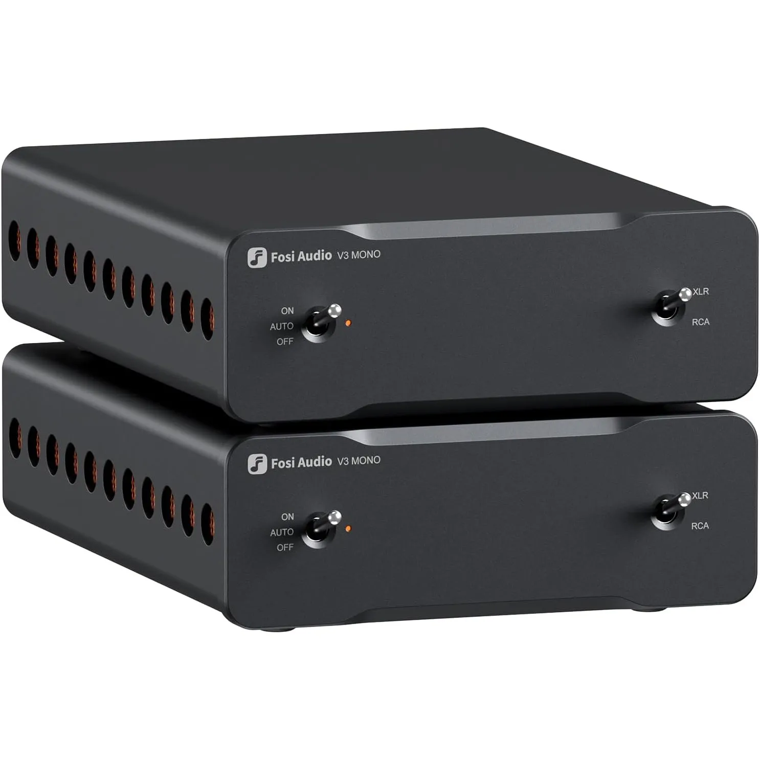 Fosi Audio V3 Mono Leistungsverstärker für Passive Lautsprecher, Mini Monoblock Class D Verstärker mit TPA3255, 240W Hi…