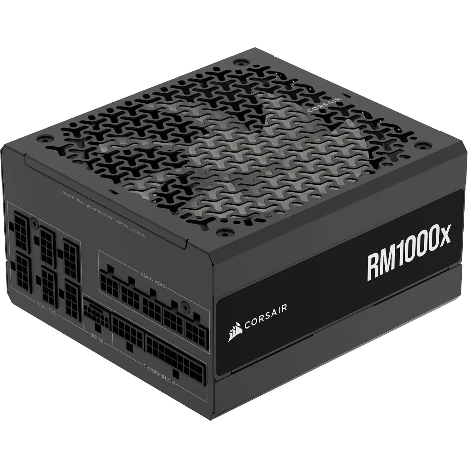CORSAIR RM1000x Geräuscharmes Vollständig Modulares ATX-Netzteil – Schwarz