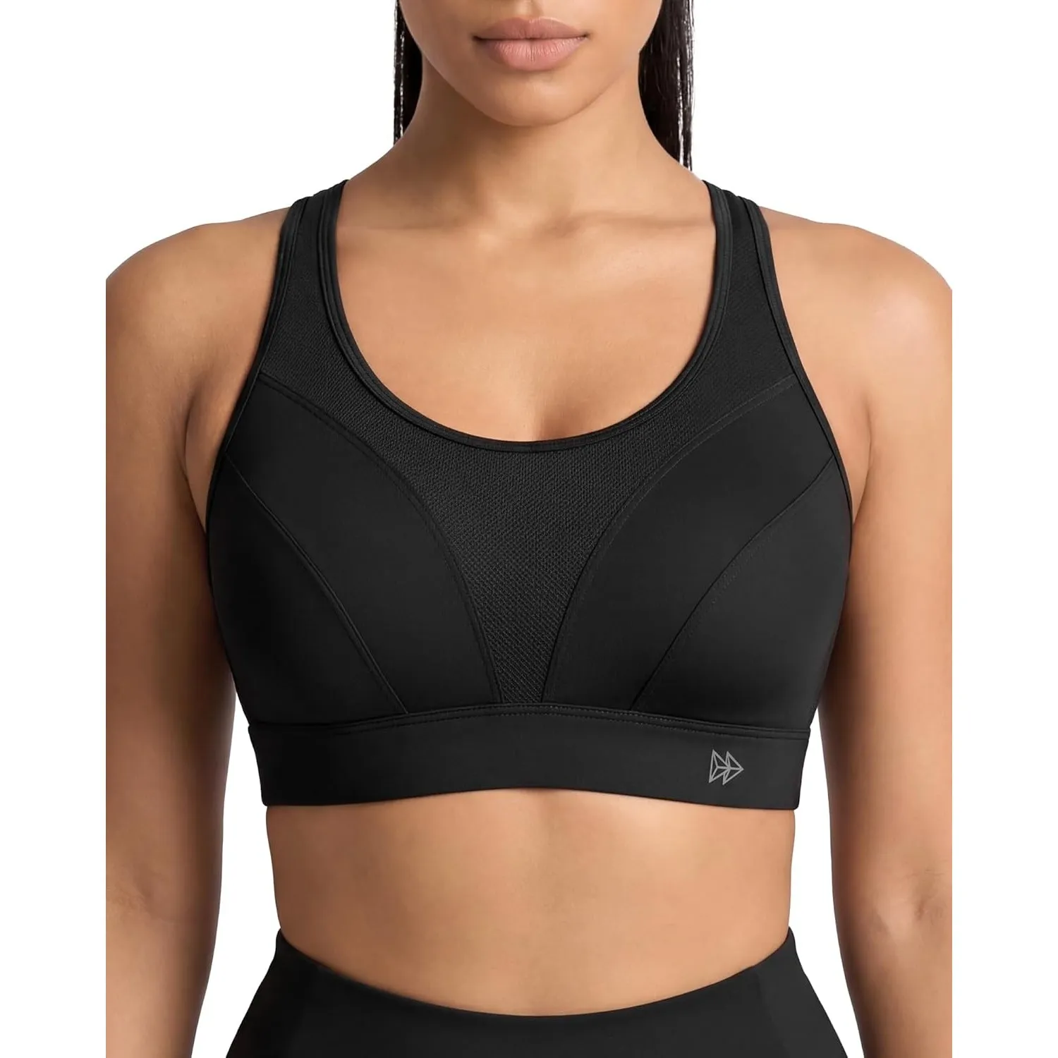 Yvette Verstellbarer Sport BH Damen,U-Rücken