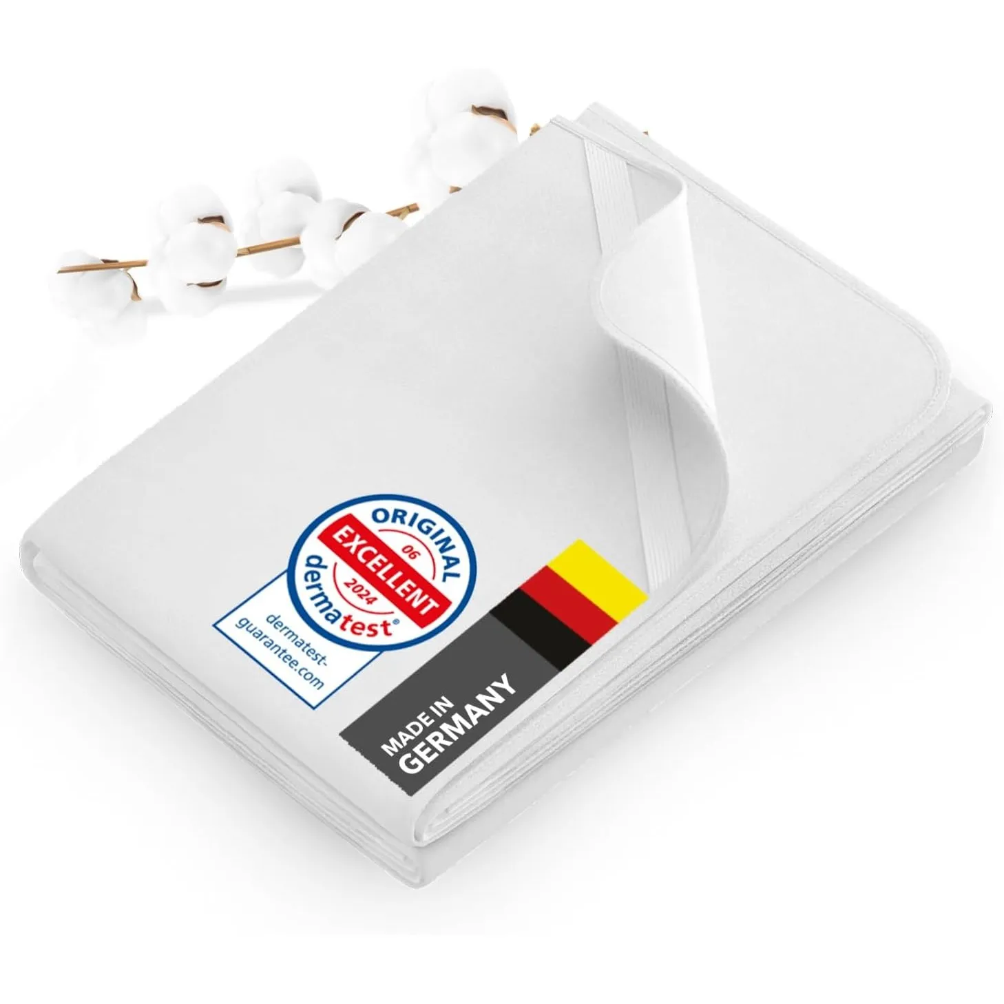 Dreamzie - Premium Molton Matratzenschoner 180x190/200cm - 100% Baumwolle