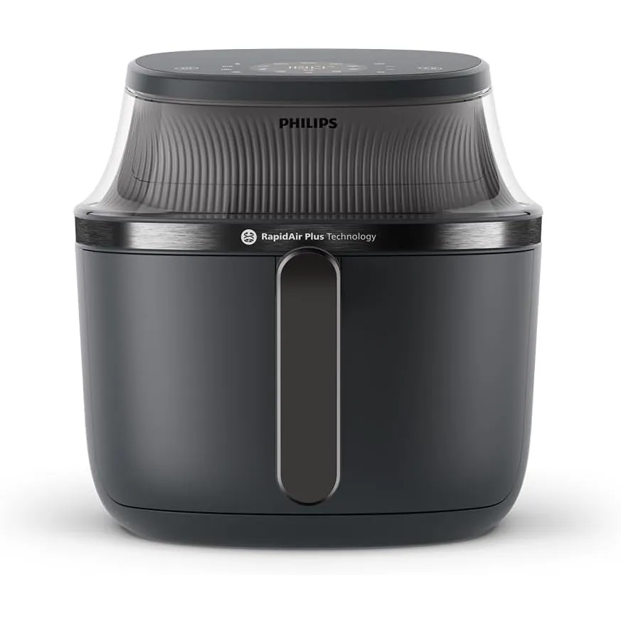Philips Airfryer 3000 Serie Heißluftfritteuse, Schwarz, 6,2L