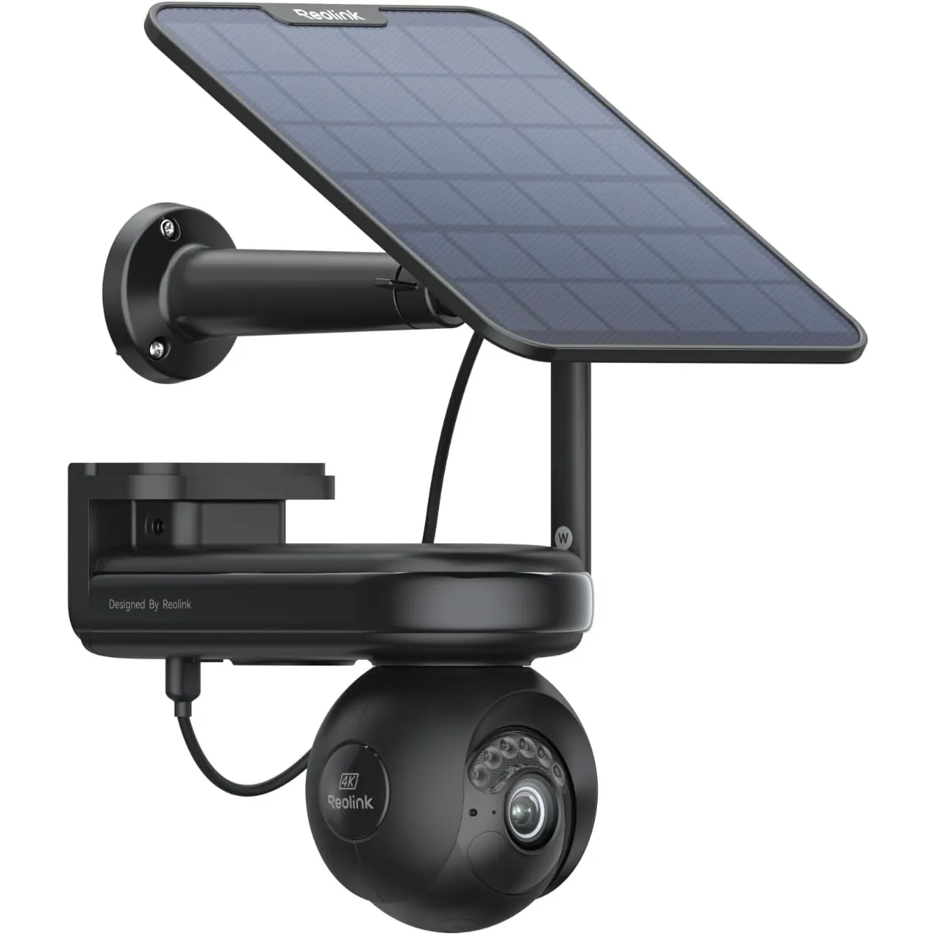Reolink 4K Solar Überwachungskamera Aussen Akku, 500 Tage Akkulaufzeit