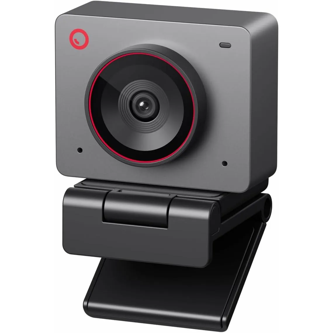 OBSBOT Meet 2-4K Webcam für PC mit 1/2" Sensor, KI Framing& Autofokus, Beauty-Modus, Gestensteuerung, 60 FPS, Zwillings…