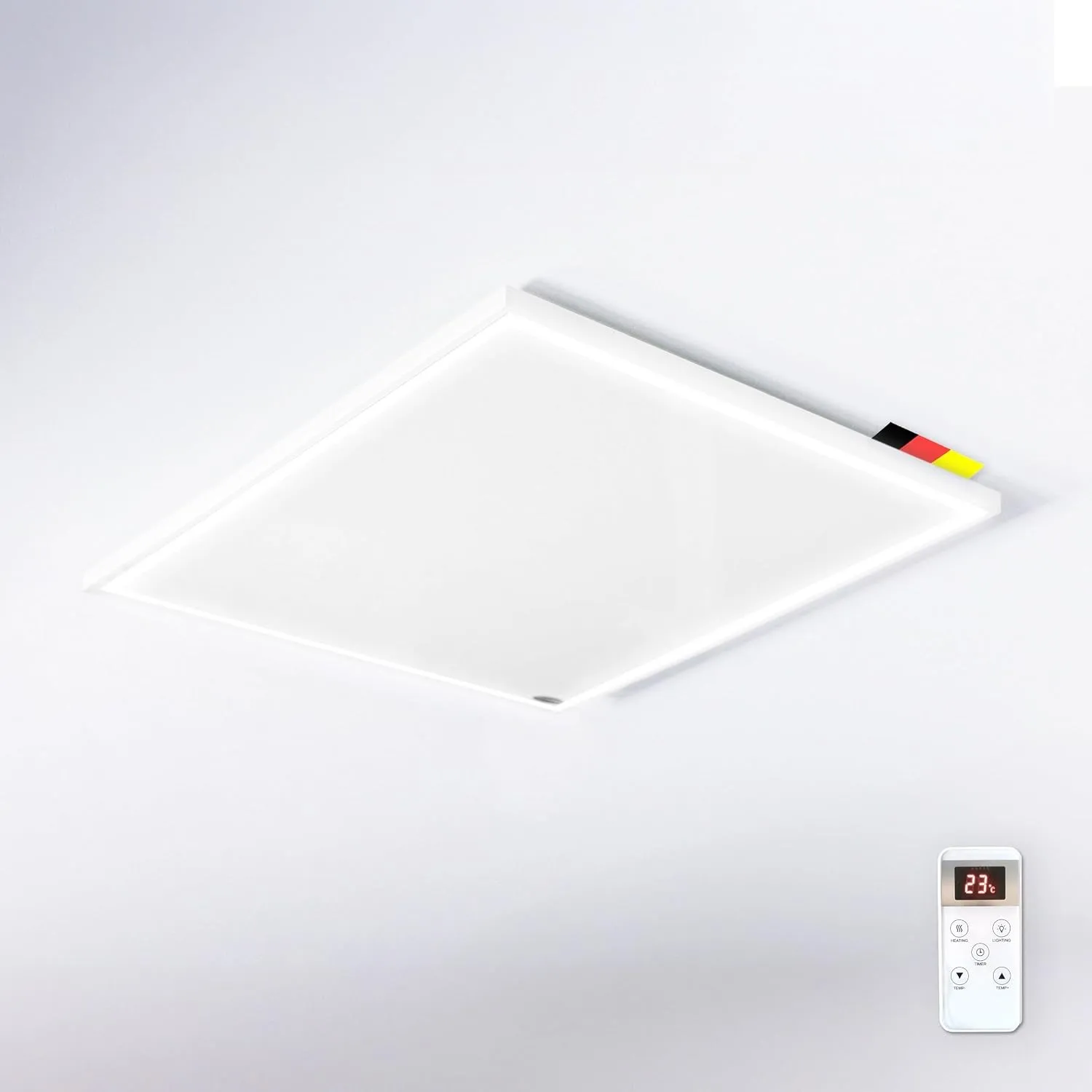 Könighaus LED Infrarot Deckenheizung - 450 Watt - 2-in-1