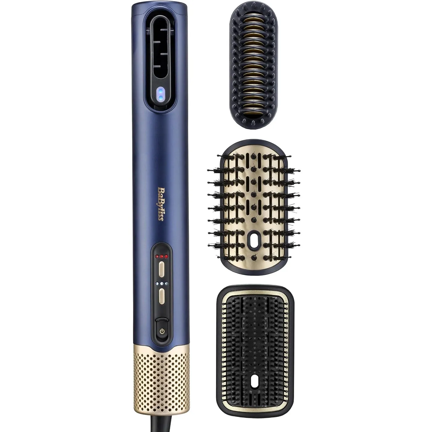 BaByliss Air Wand - Haartrockner, Glätteisen and Styler in einem, Blau