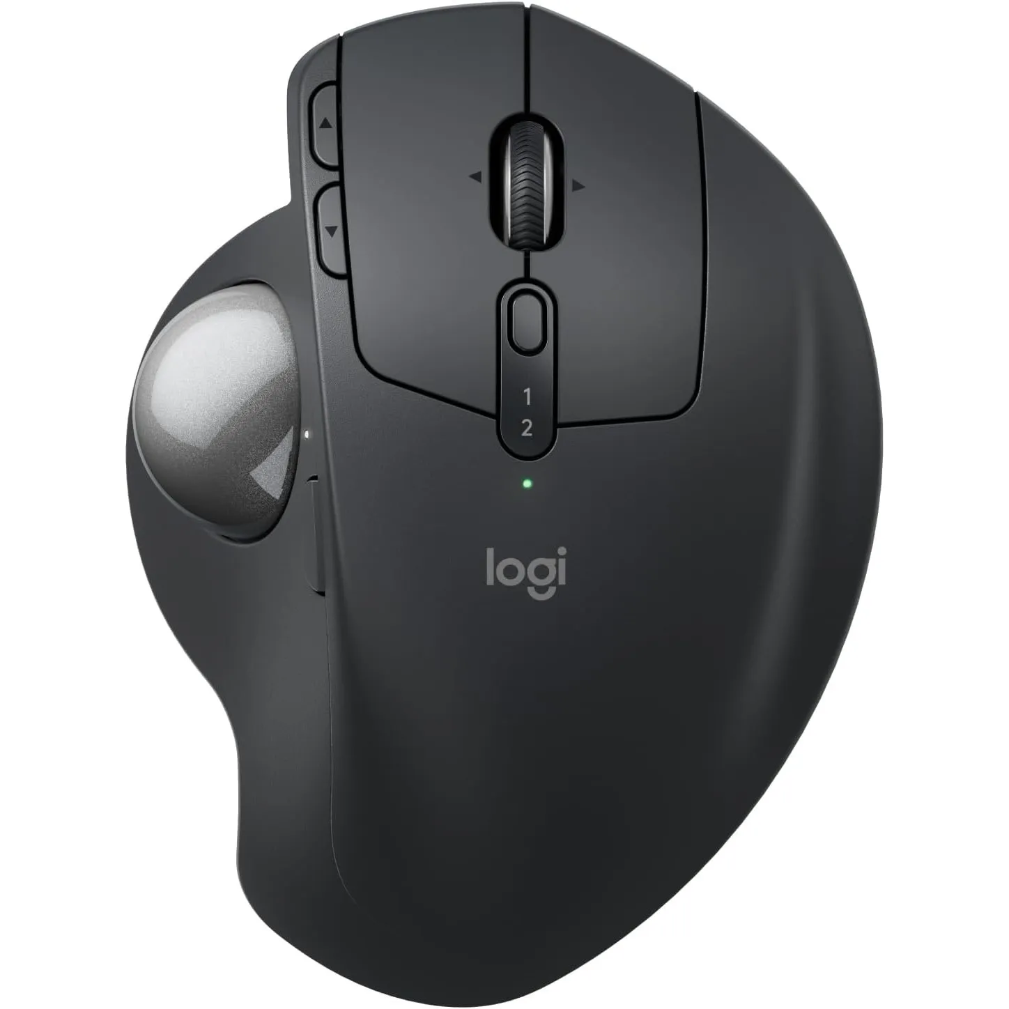 Logitech MX Ergo S Advanced kabellose Trackball-Maus (Graphit)
