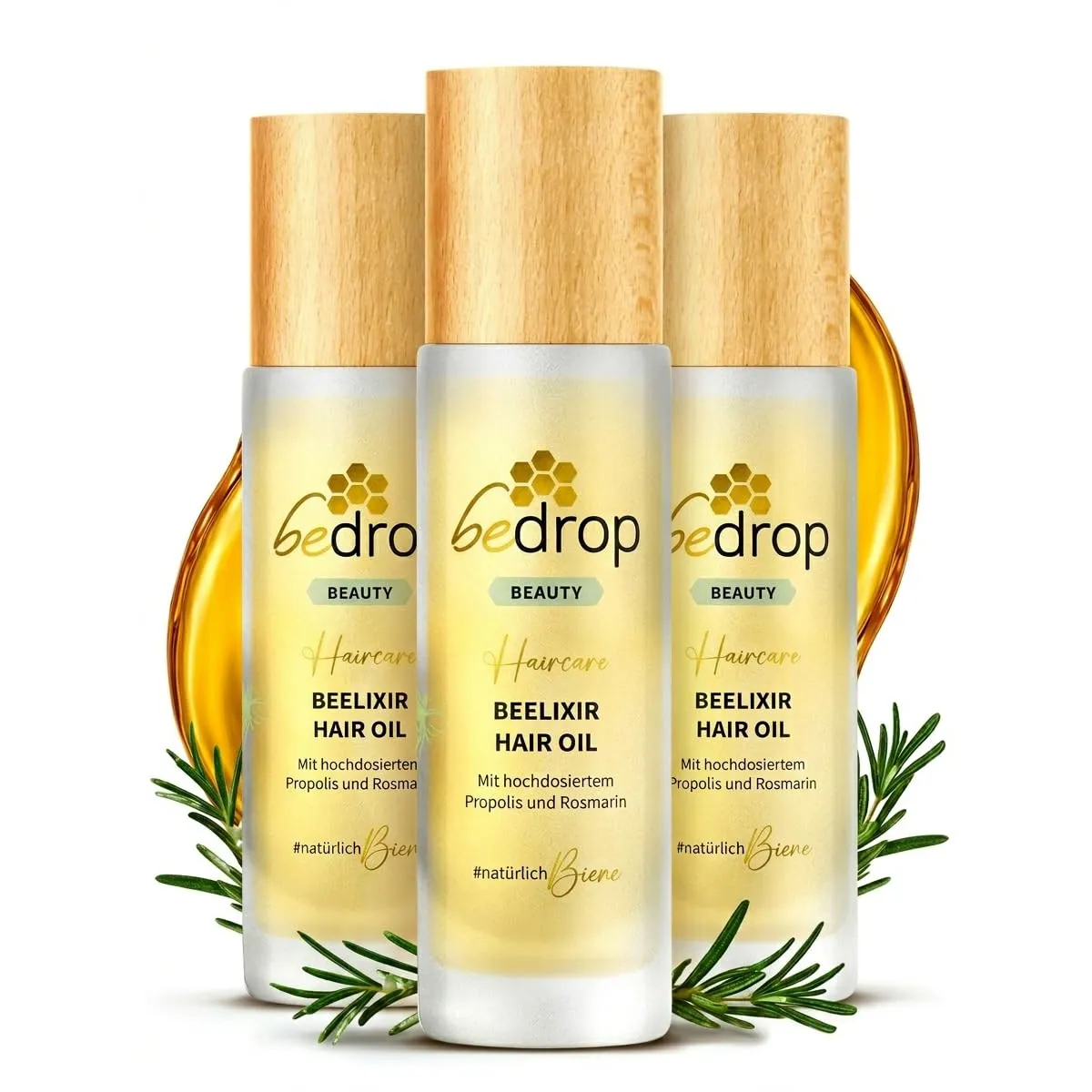 bedrop Beelixir Haaröl bei Haarausfall - Für Haarwachstum & als stärkende Pflege für Haare und Kopfhaut | mit Manuka Ho…