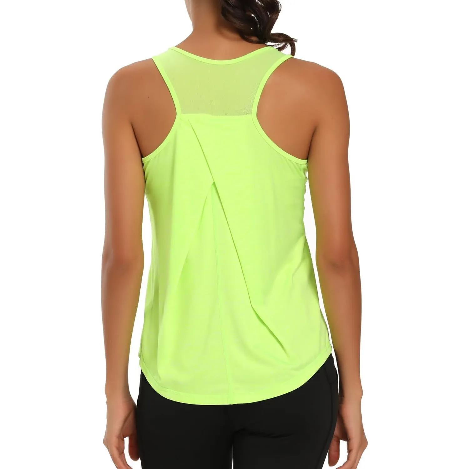 Damen Sport Tank Top Ärmelloses Leichte Fitness Top Yoga Oberteile