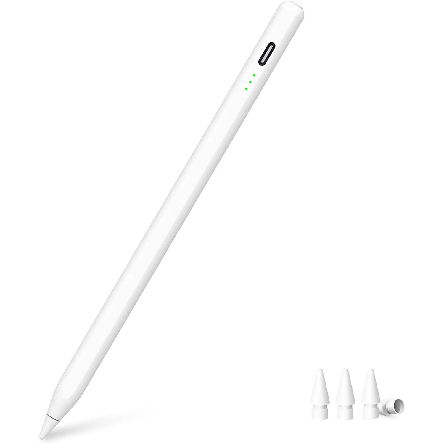 Stift für iPad Pro Air Mini 2018-2026, 2X Schnellladung, Handunterdrückung