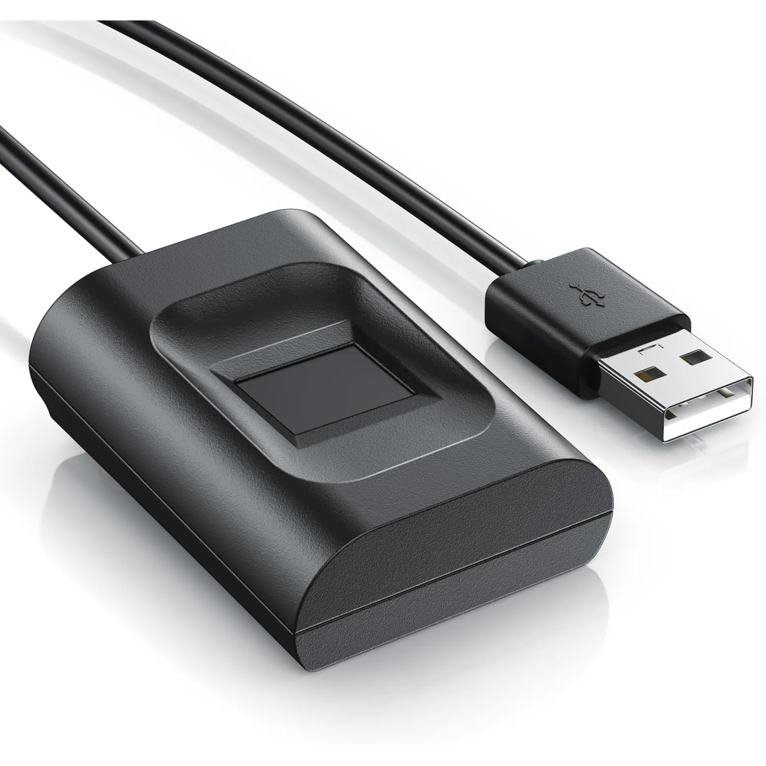 CSL - USB Fingerabdrucksensor - Fingerprint Key - bis zu 10 IDs - Windows 8 – 11 – unterstützt bis zu 10 IDs – Plug & P…