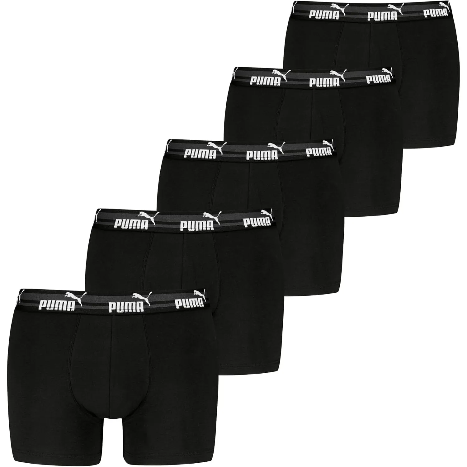Puma Herren Men Bold Logo Boxer (5er Pack)