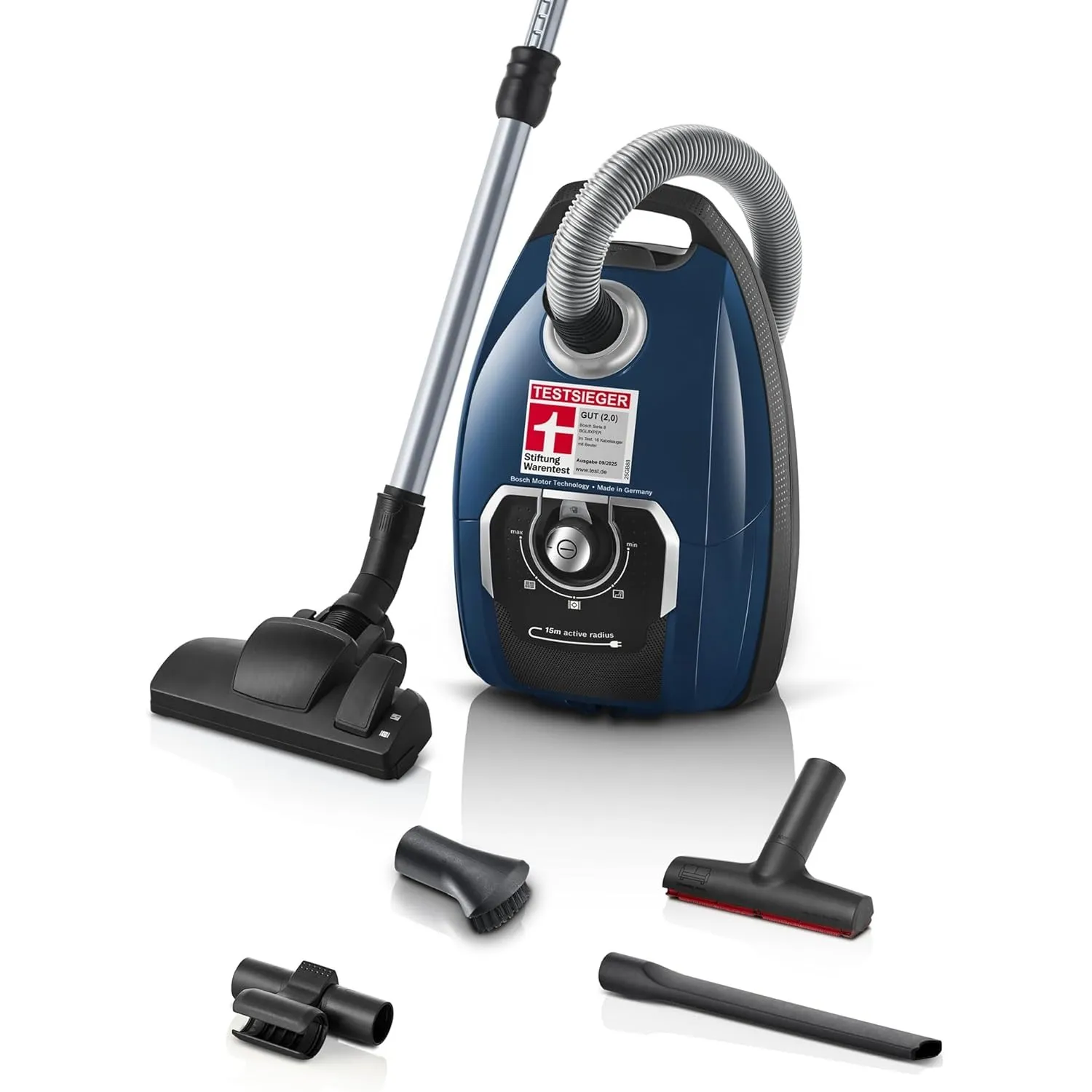 Bosch Staubsauger mit Beutel Serie 8 BGL8XPER, 700 W, blau