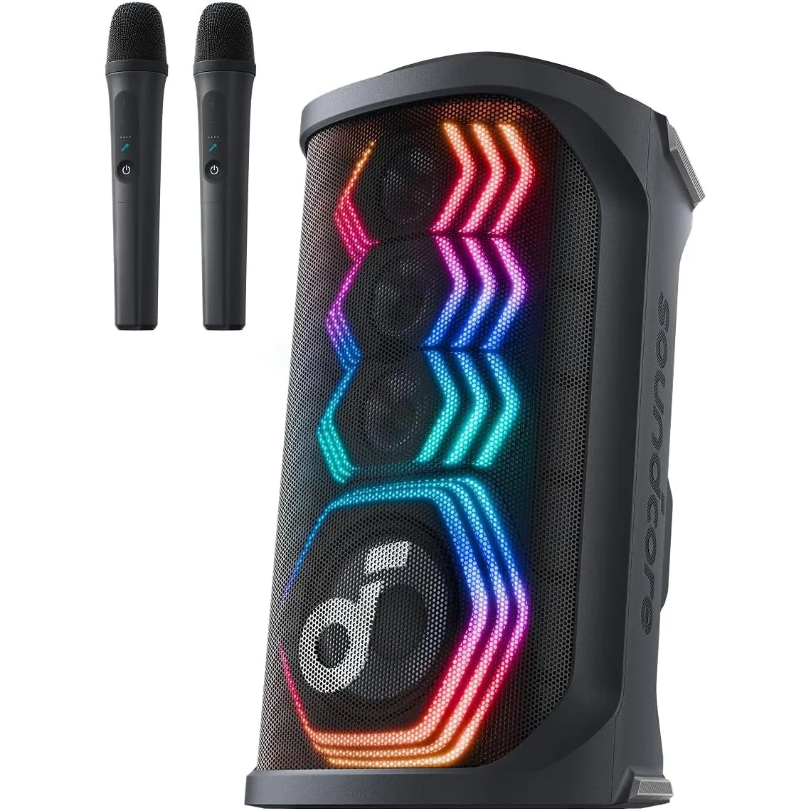 Soundcore by Anker Rave 3S Partybox mit KI-Karaoke, 200W Sound, 12h Akku