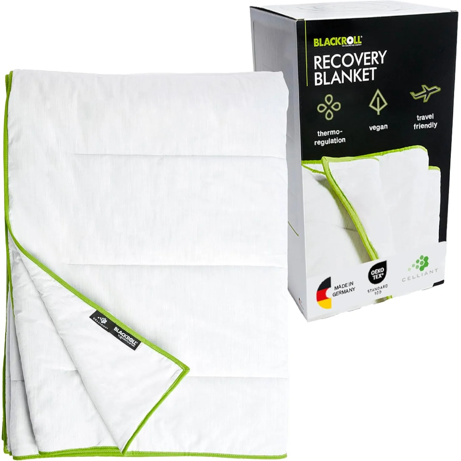BLACKROLL® Recovery Blanket All Year (155 x 220cm), Ganzjahresdecke - auch für Allergiker - Made in Germany