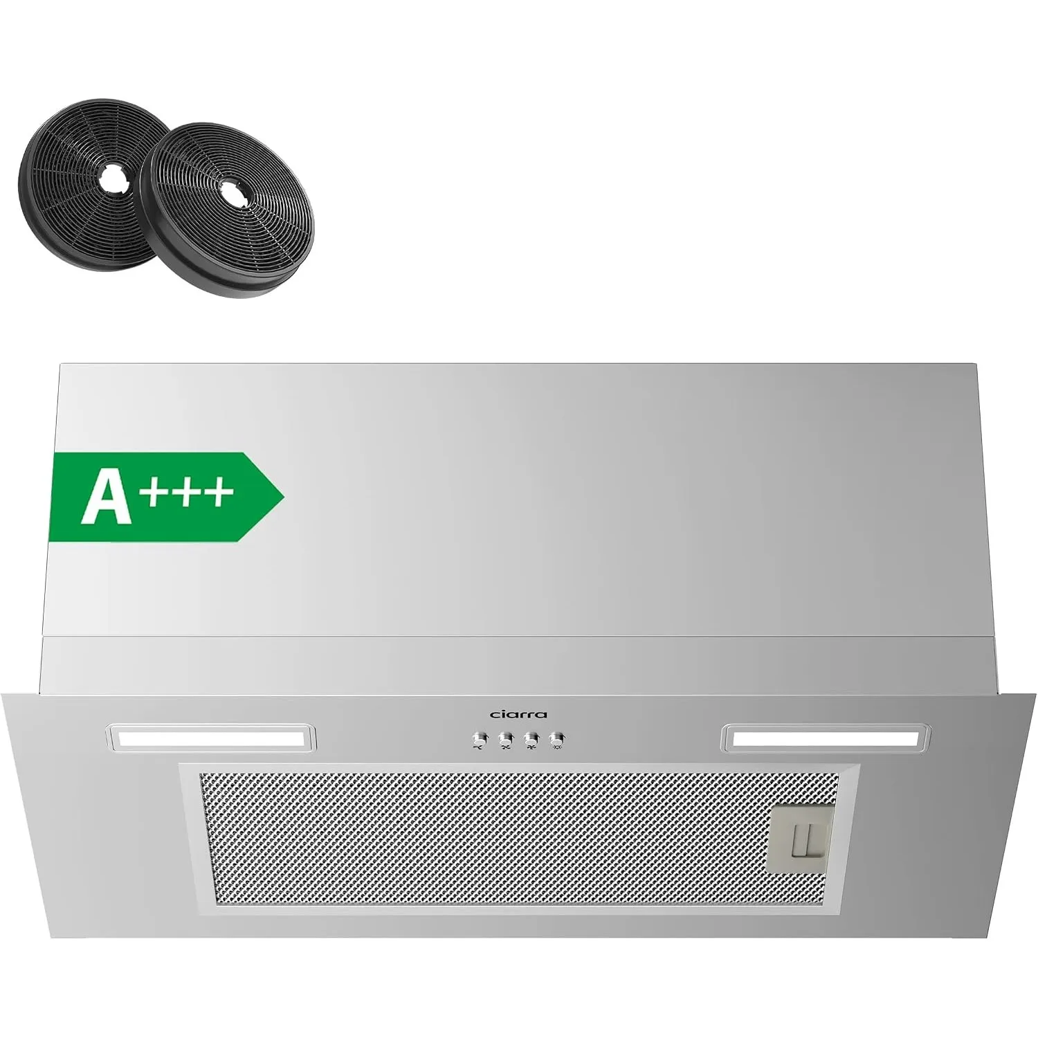 CIARRA CBCS6926A A+++ Einbau Dunstabzugshaube 60cm breit Luftstrom 704m³/h