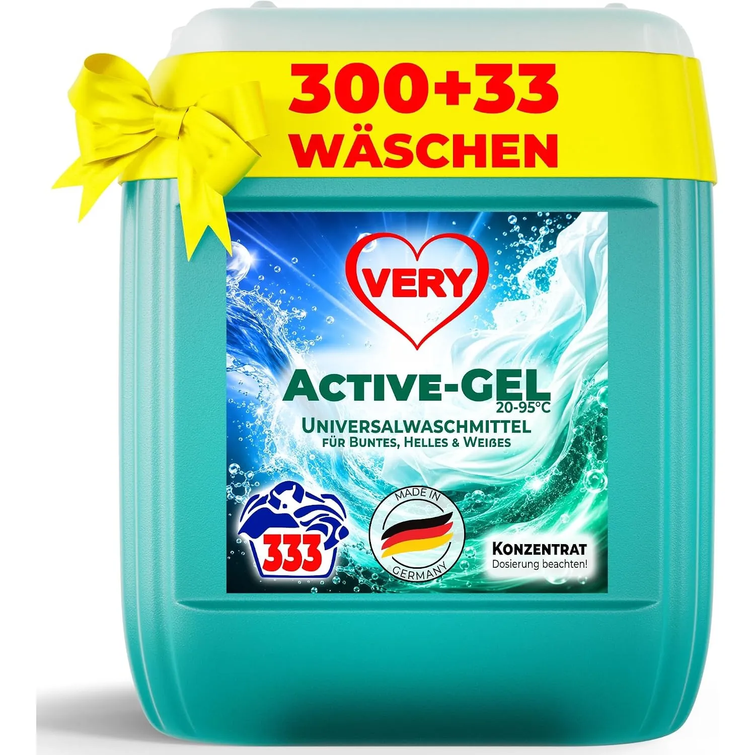 VERY® Universal Waschmittel Flüssig Gel 10L KANISTER
