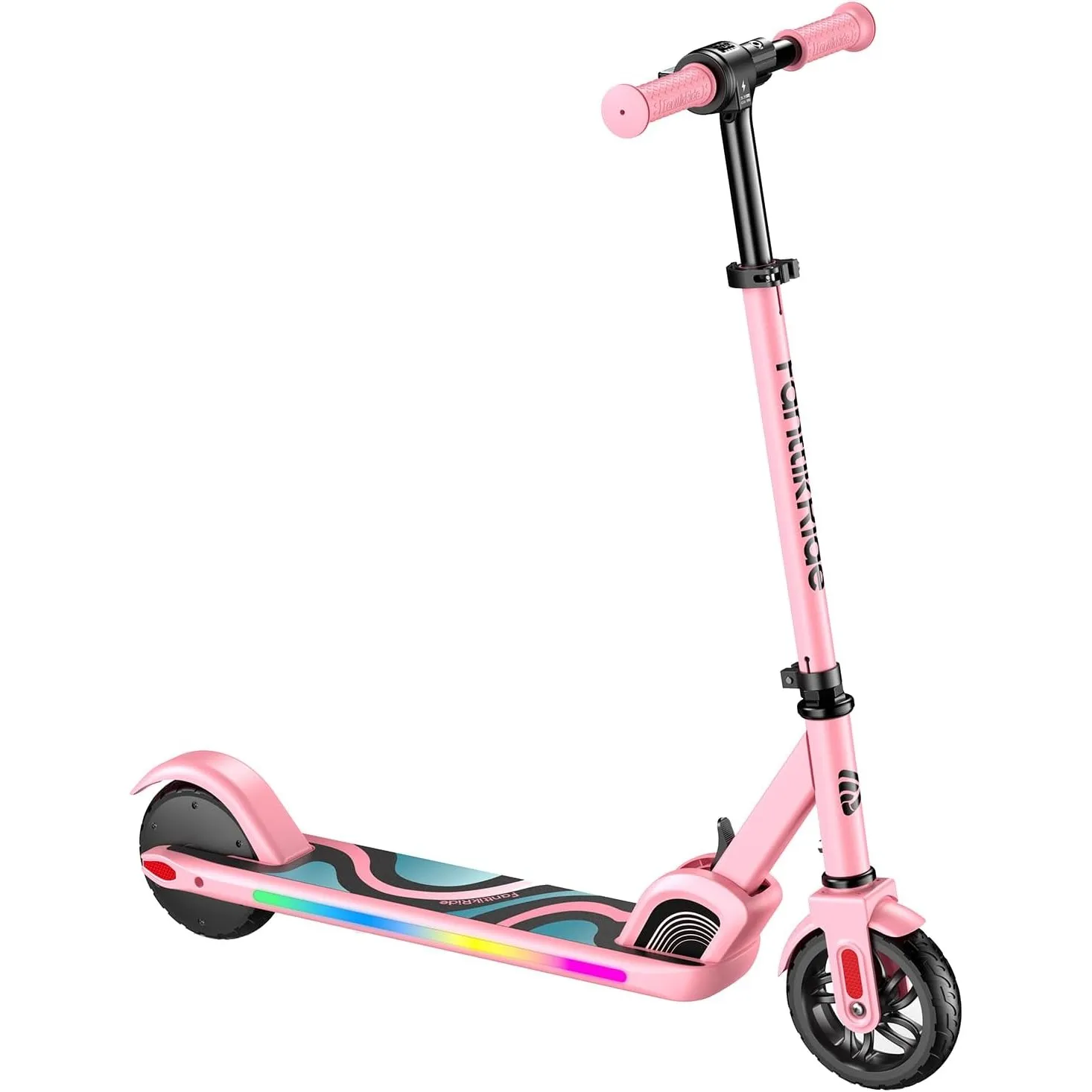 FanttikRide C9 Pro Elektroroller für Kinder 8-12 Jahren, Bunte Regenbogenlichter, 8/12/16 km/h, 8KM Reichweite, LED-Anz…