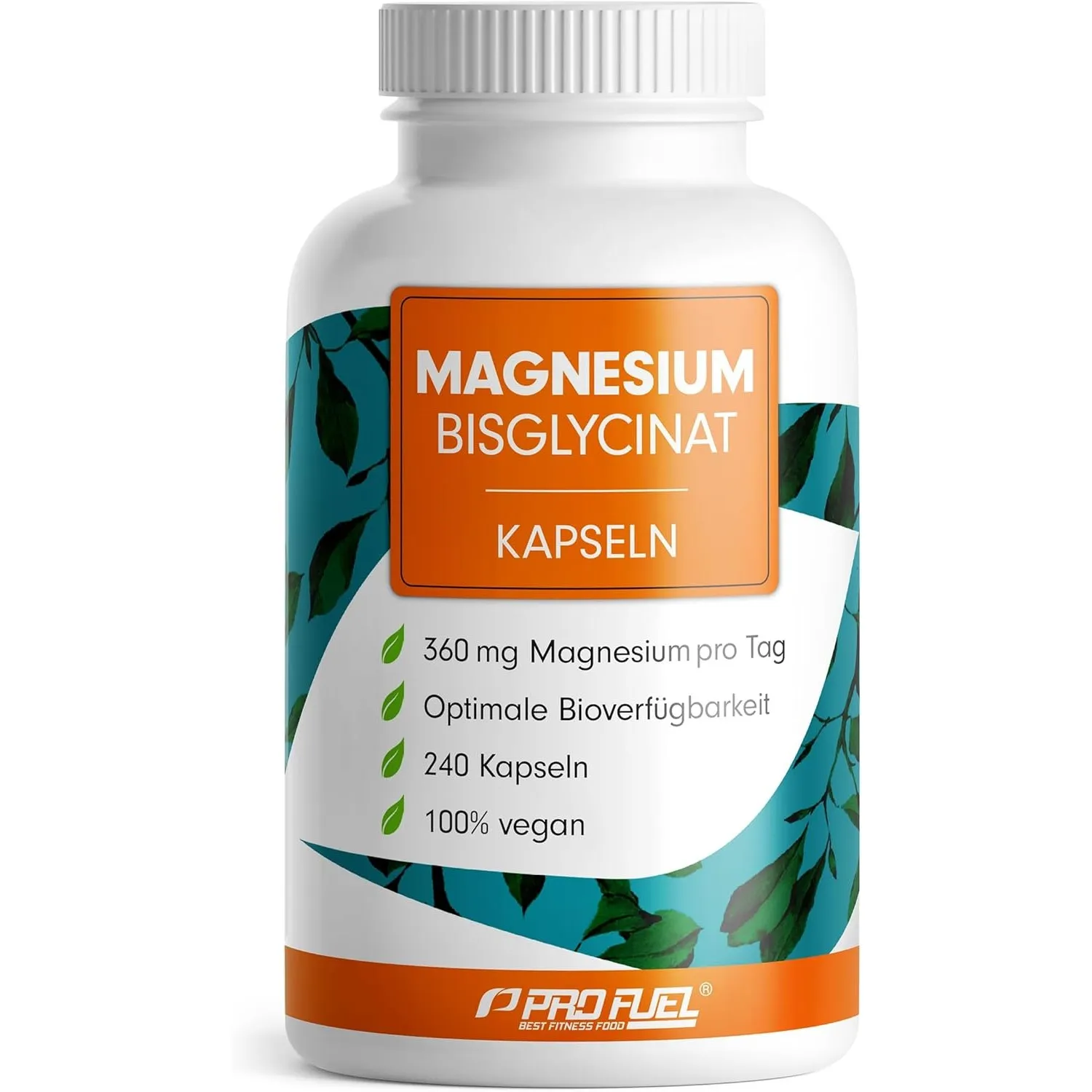Magnesium Bisglycinat Kapseln 240x - 3000 mg Magnesium-Bisglycinat, davon 360 mg elementares Magnesium pro Tag - laborg…