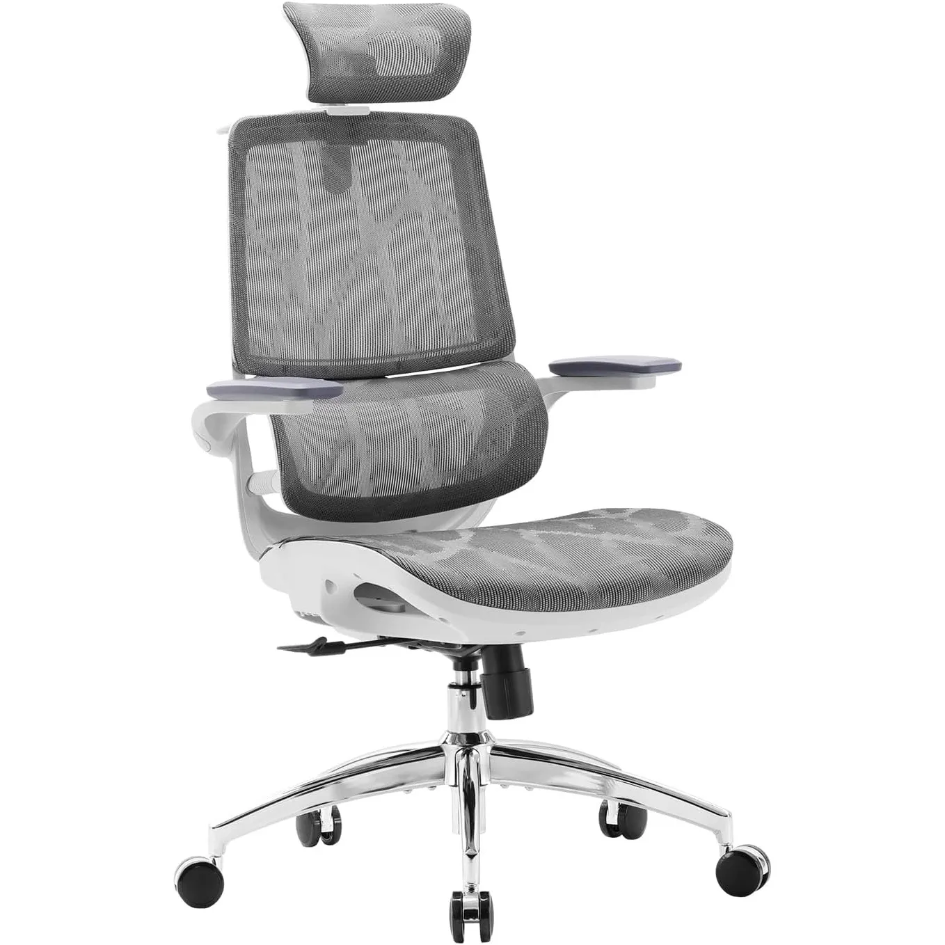 SIHOO M59AS Ergonomischer Bürostuhl mit 3D-koordinierbaren, hochklappbaren Armlehnen, Doppelsitzlehnen-Design und adapt…