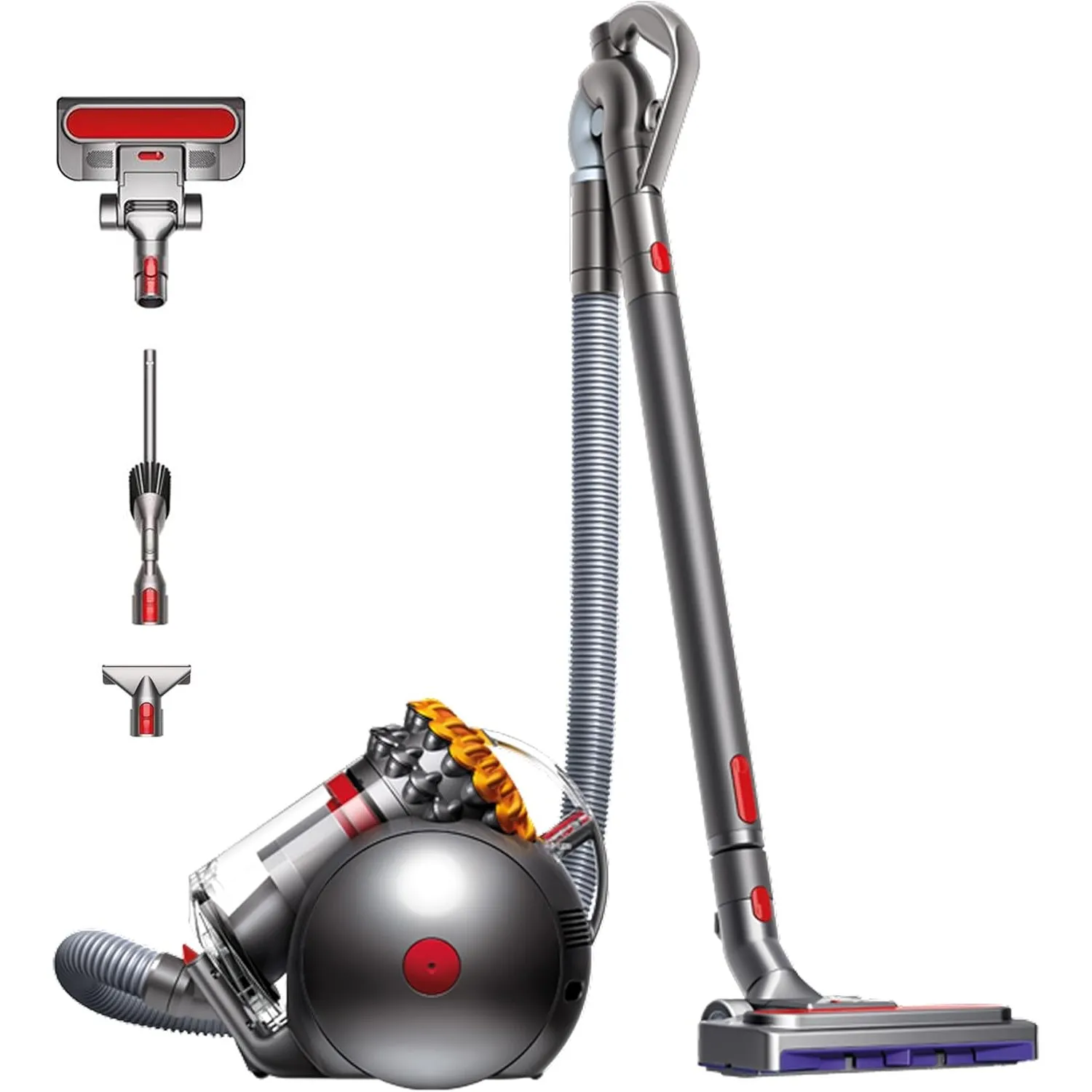 Dyson Big Ball™ Absolute 2 Bodenstaubsauger, 19 kompakte Zyklone für maximale Schmutzaufnahme, für Allen Böden